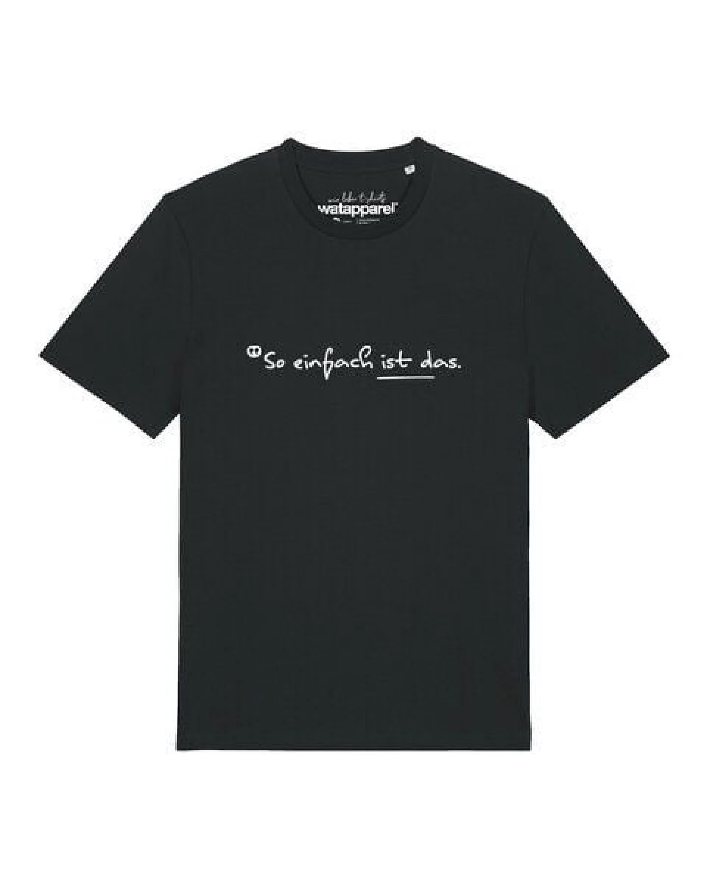 watapparel T-Shirt Unisex So einfach ist das – Ansicht 2
