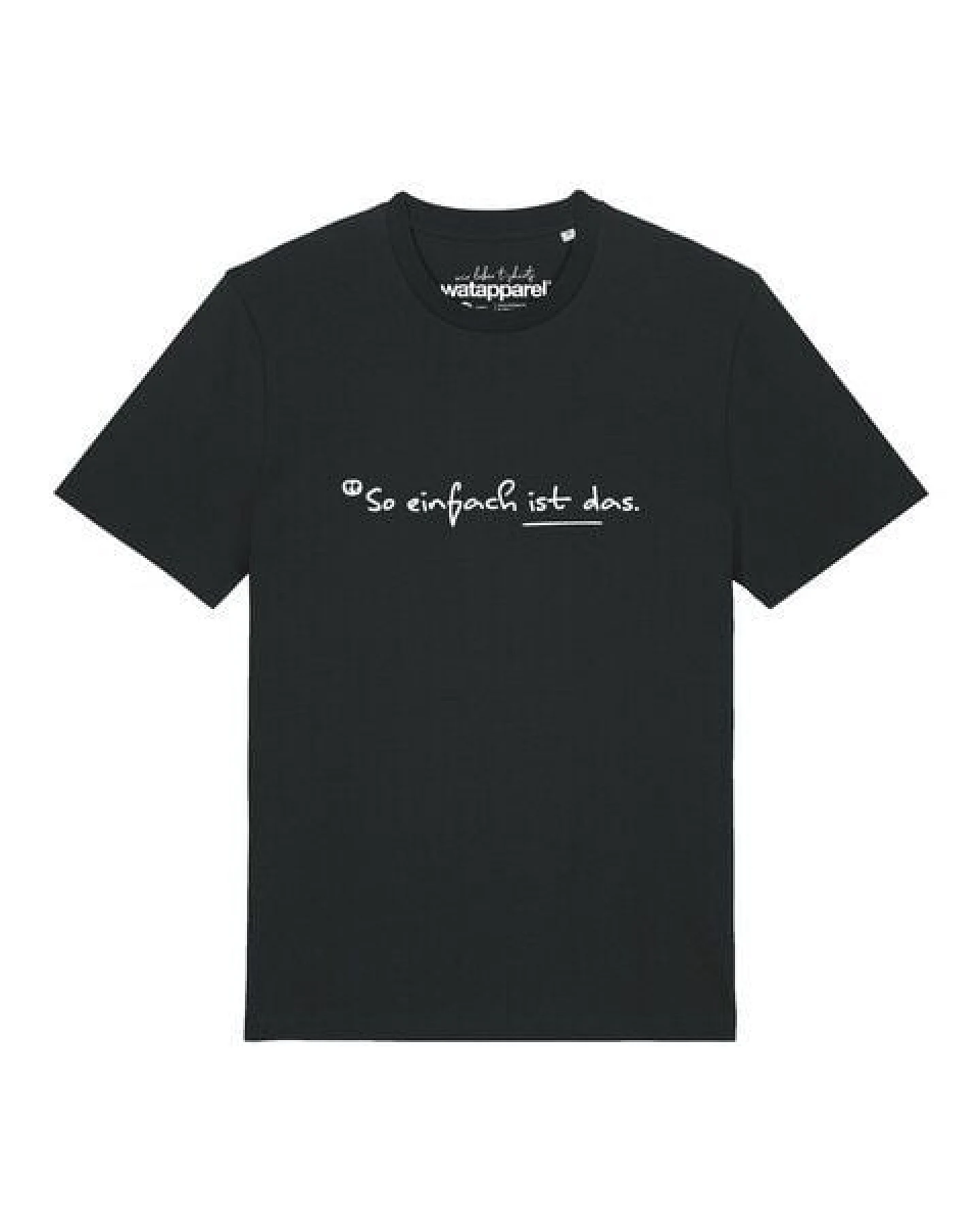watapparel T-Shirt Unisex So einfach ist das – Ansicht 2