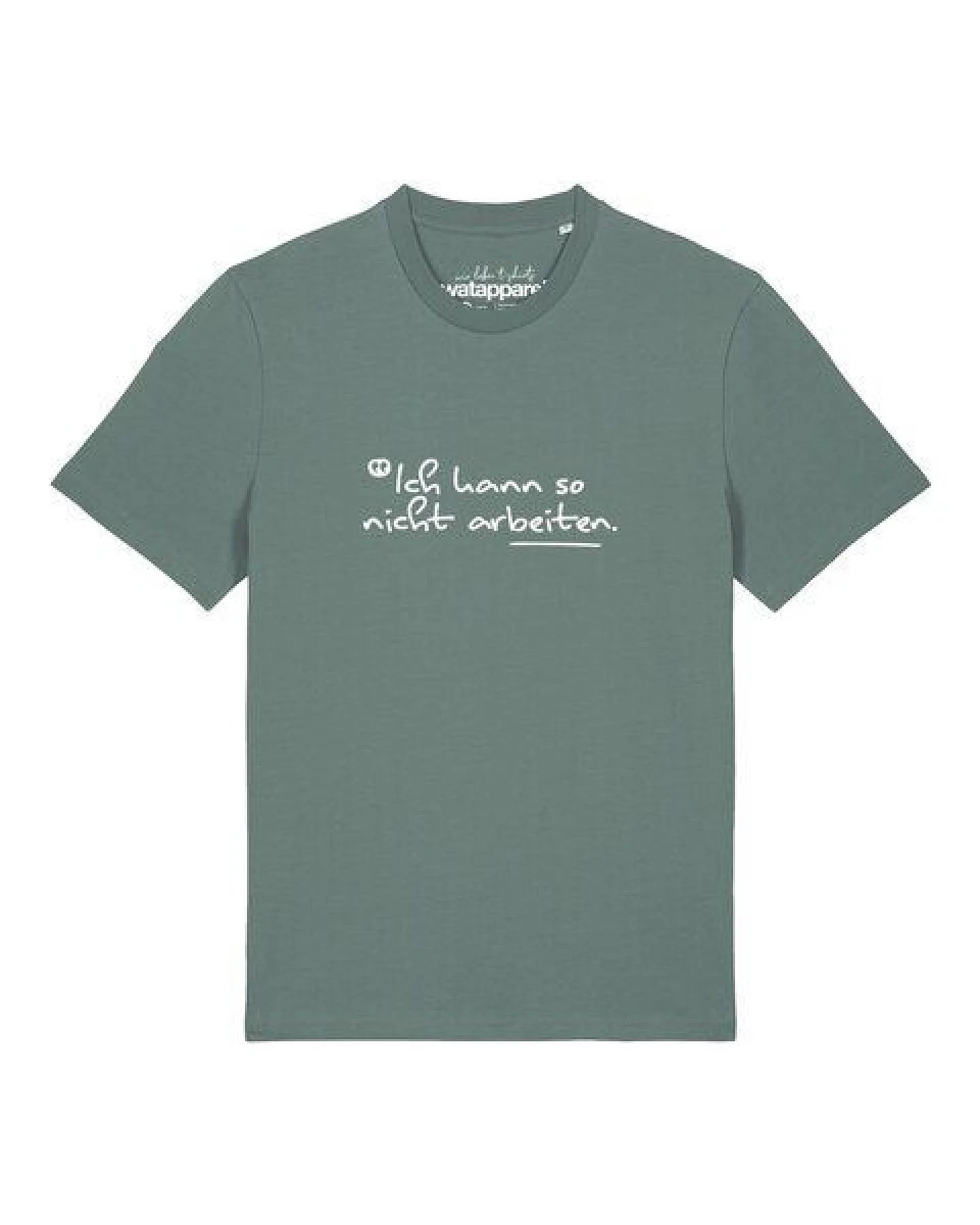 watapparel T-Shirt Unisex Ich kann so nicht arbeiten – Ansicht 2