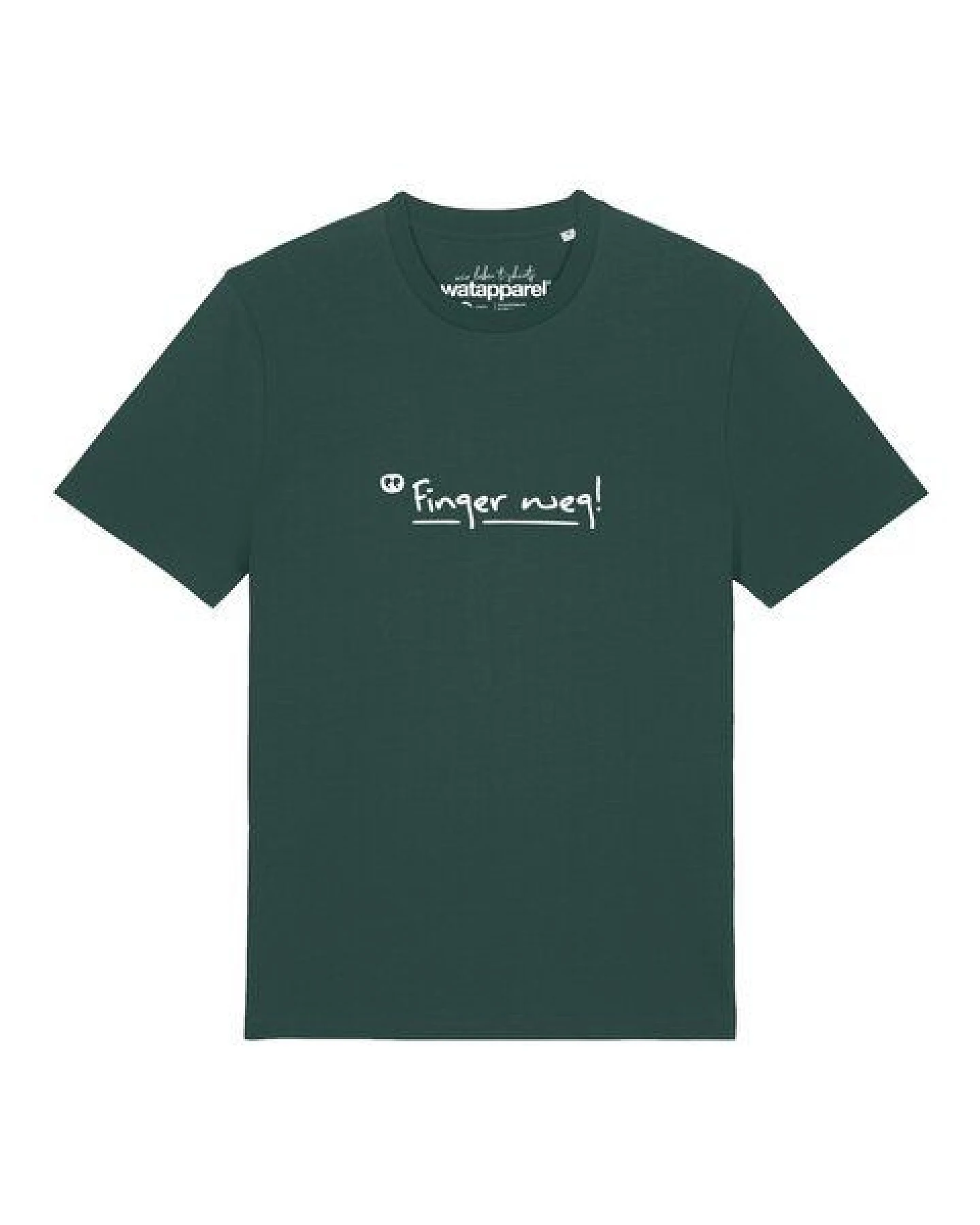 watapparel T-Shirt Unisex Finger weg – Ansicht 2