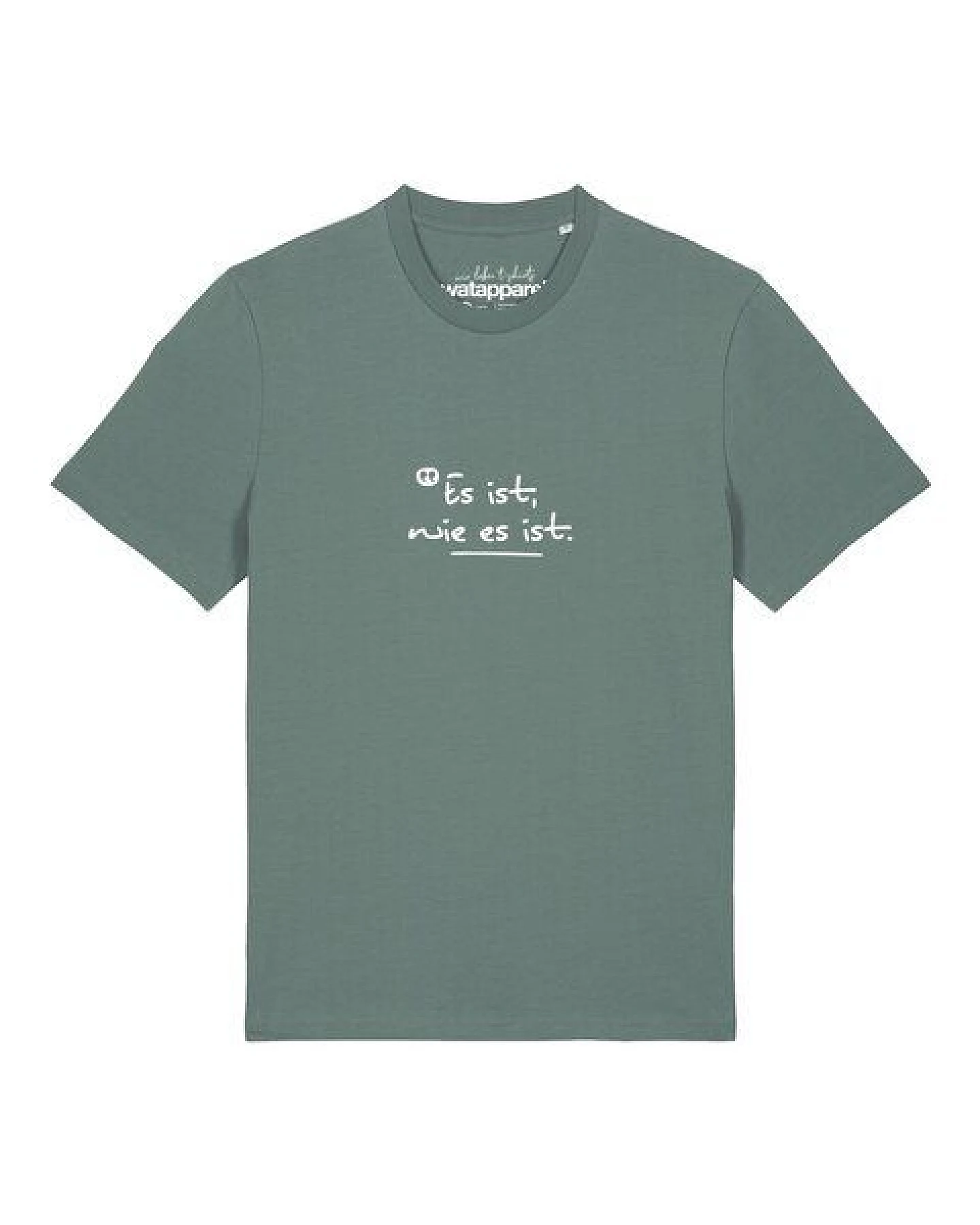 watapparel T-Shirt Unisex Es ist wie es ist – Ansicht 2