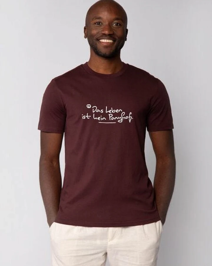 watapparel T-Shirt Unisex Das Leben ist kein Ponyhof