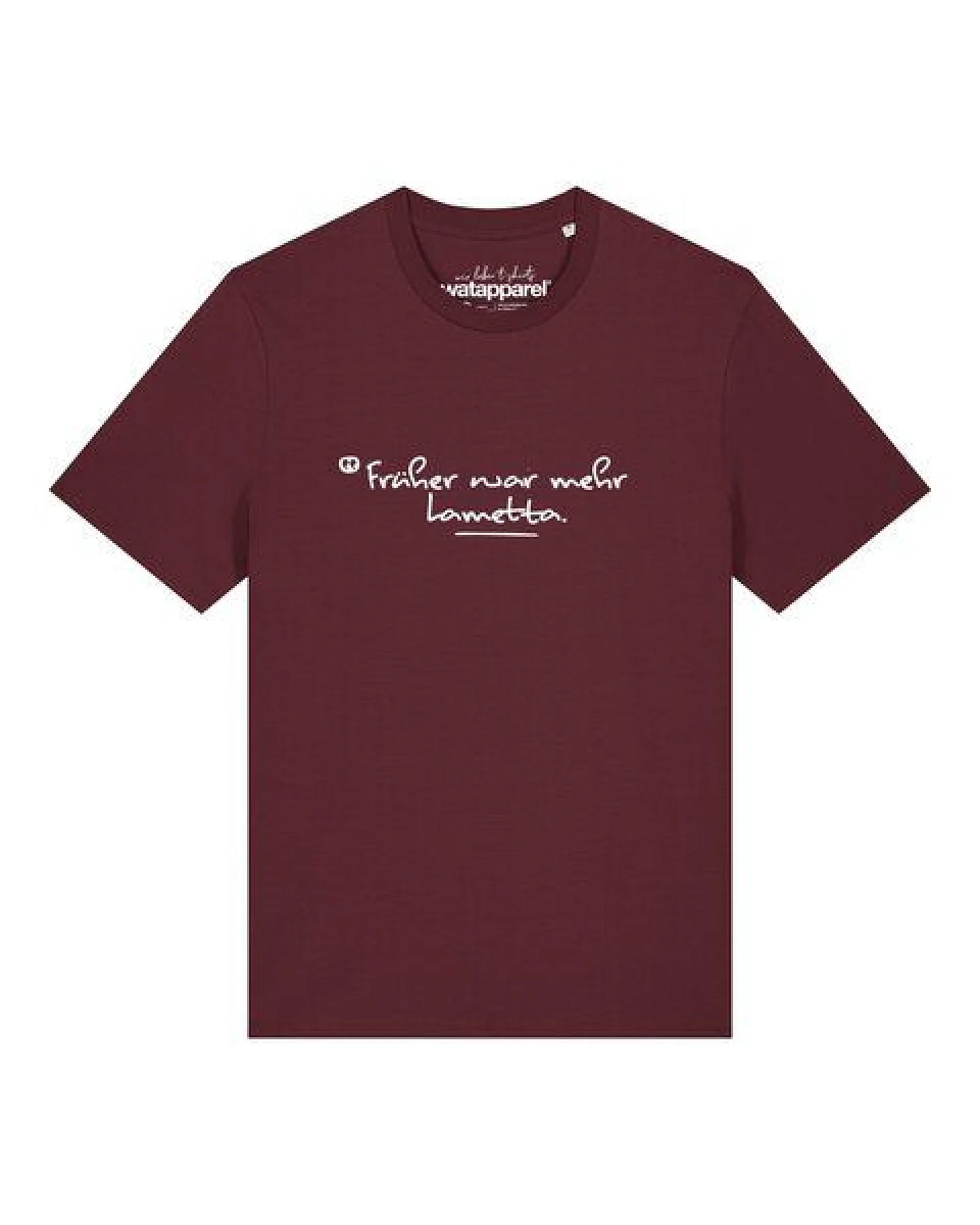 watapparel T-Shirt Unisex Früher war mehr Lametta – Ansicht 2