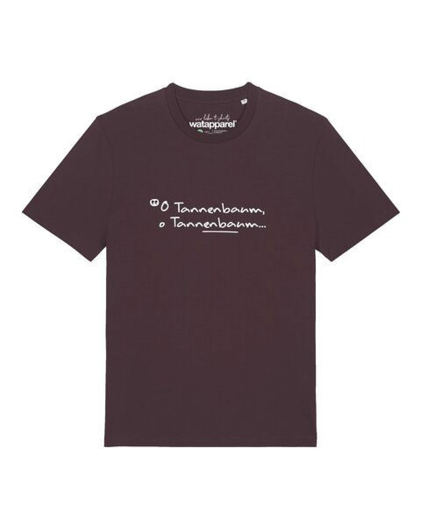 watapparel T-Shirt Unisex O Tannenbaum – Ansicht 2