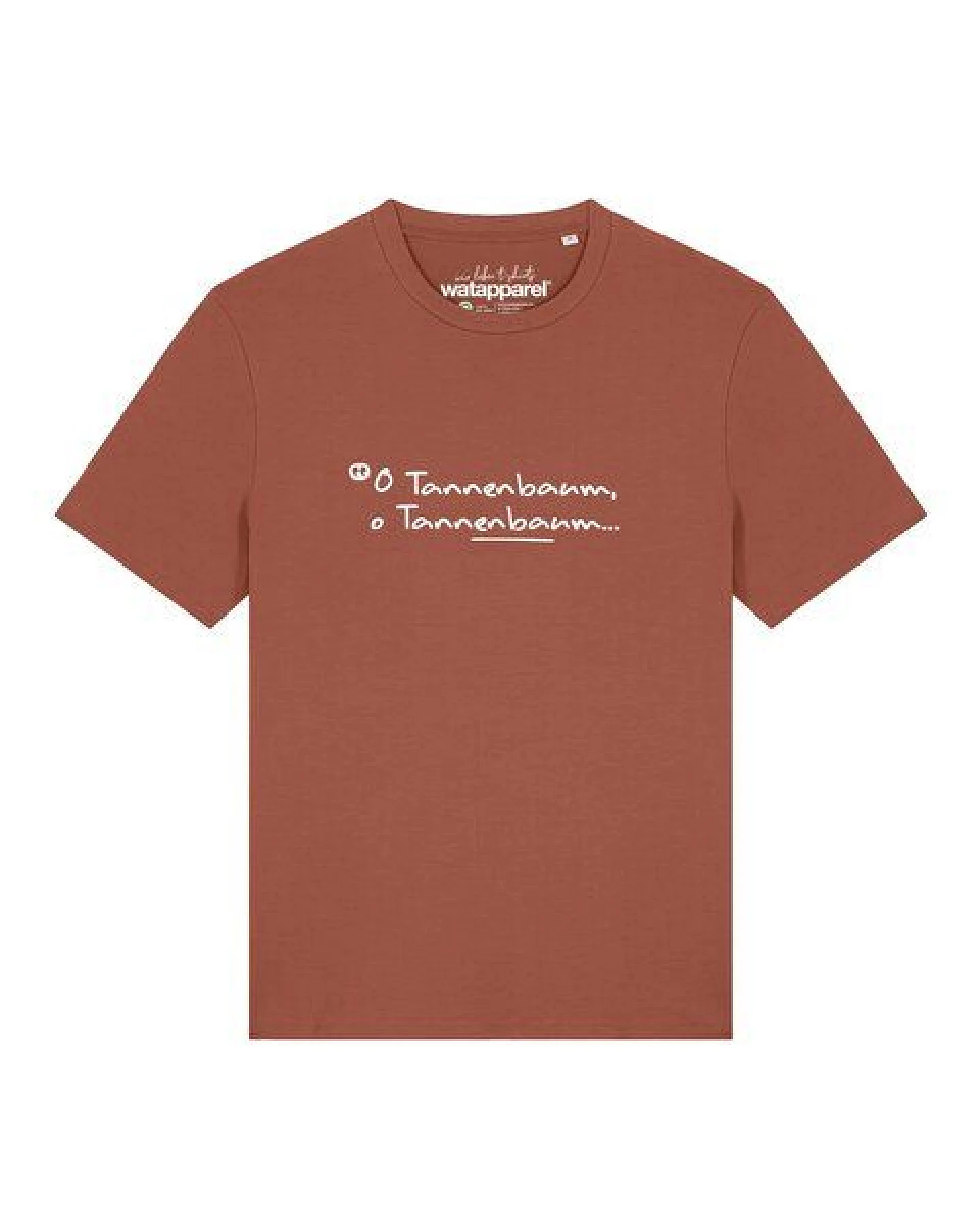 watapparel T-Shirt Unisex O Tannenbaum – Ansicht 2