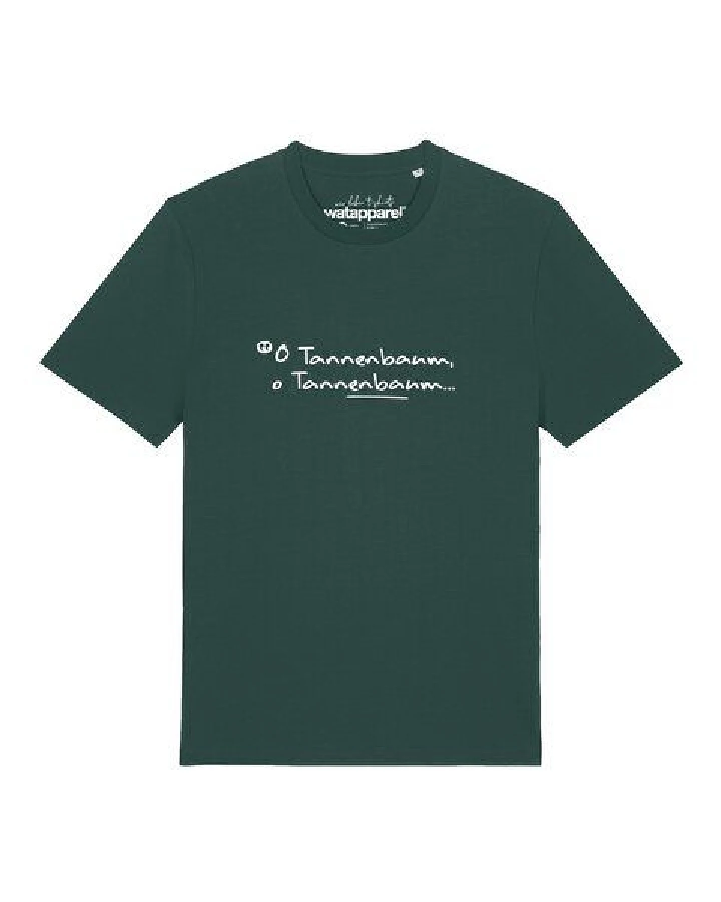 watapparel T-Shirt Unisex O Tannenbaum – Ansicht 2