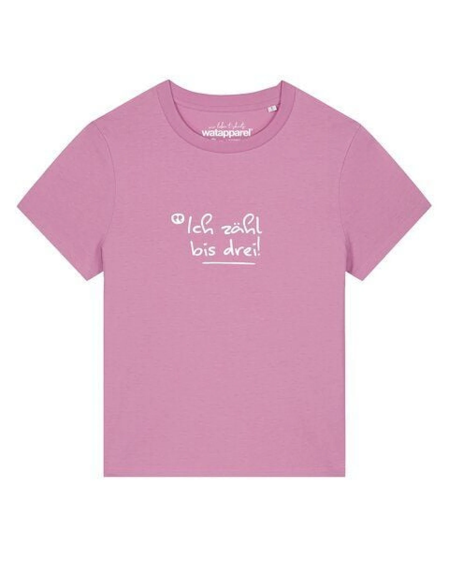 watapparel T-Shirt Frauen Ich zähl bis drei – Ansicht 2