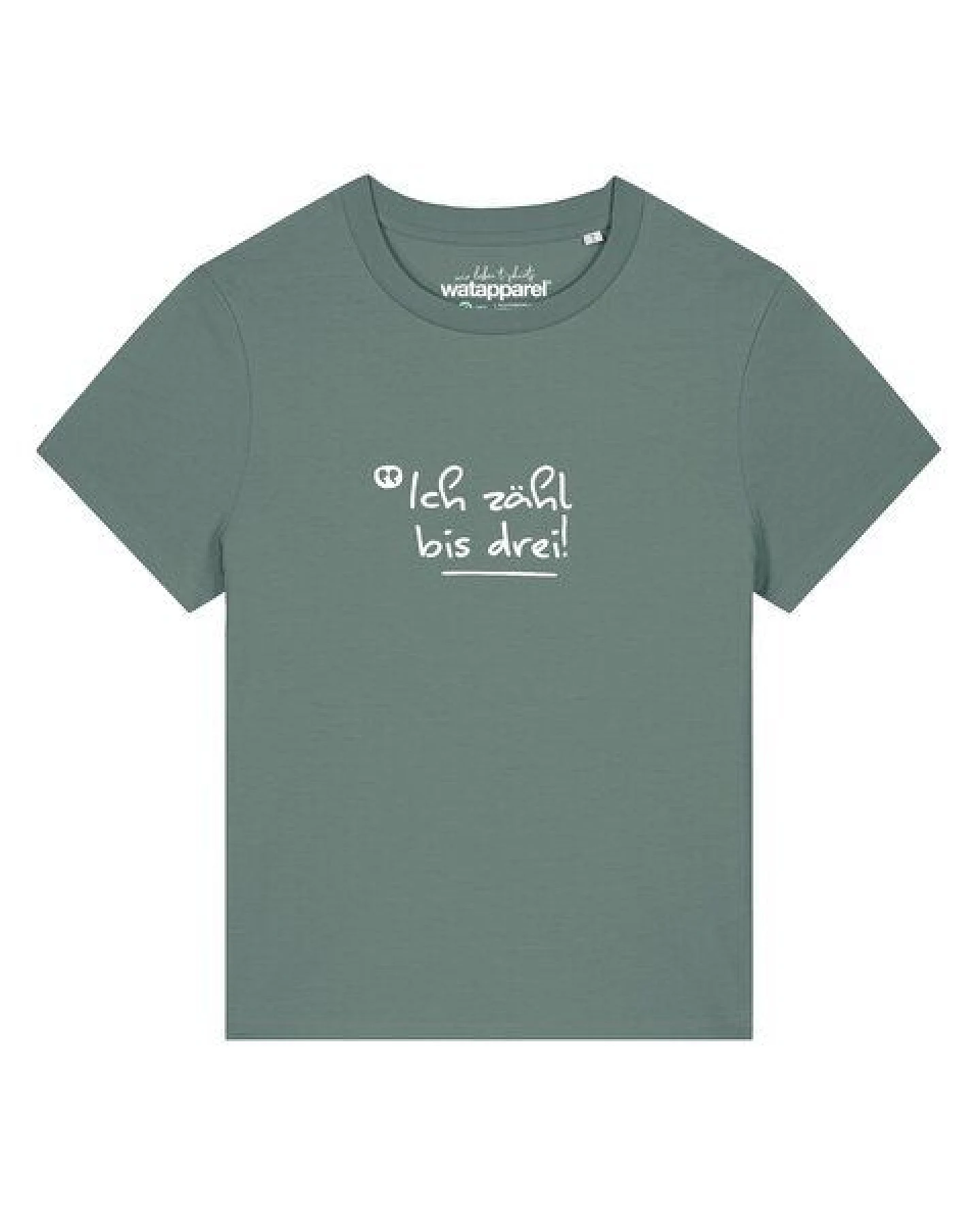 watapparel T-Shirt Frauen Ich zähl bis drei – Ansicht 2