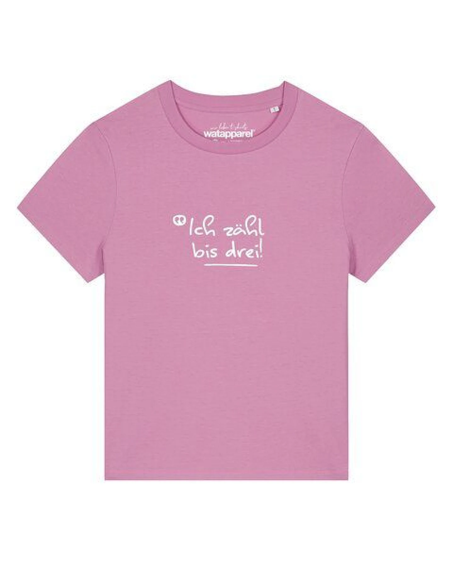 watapparel T-Shirt Frauen Ich zähl bis drei – Ansicht 2