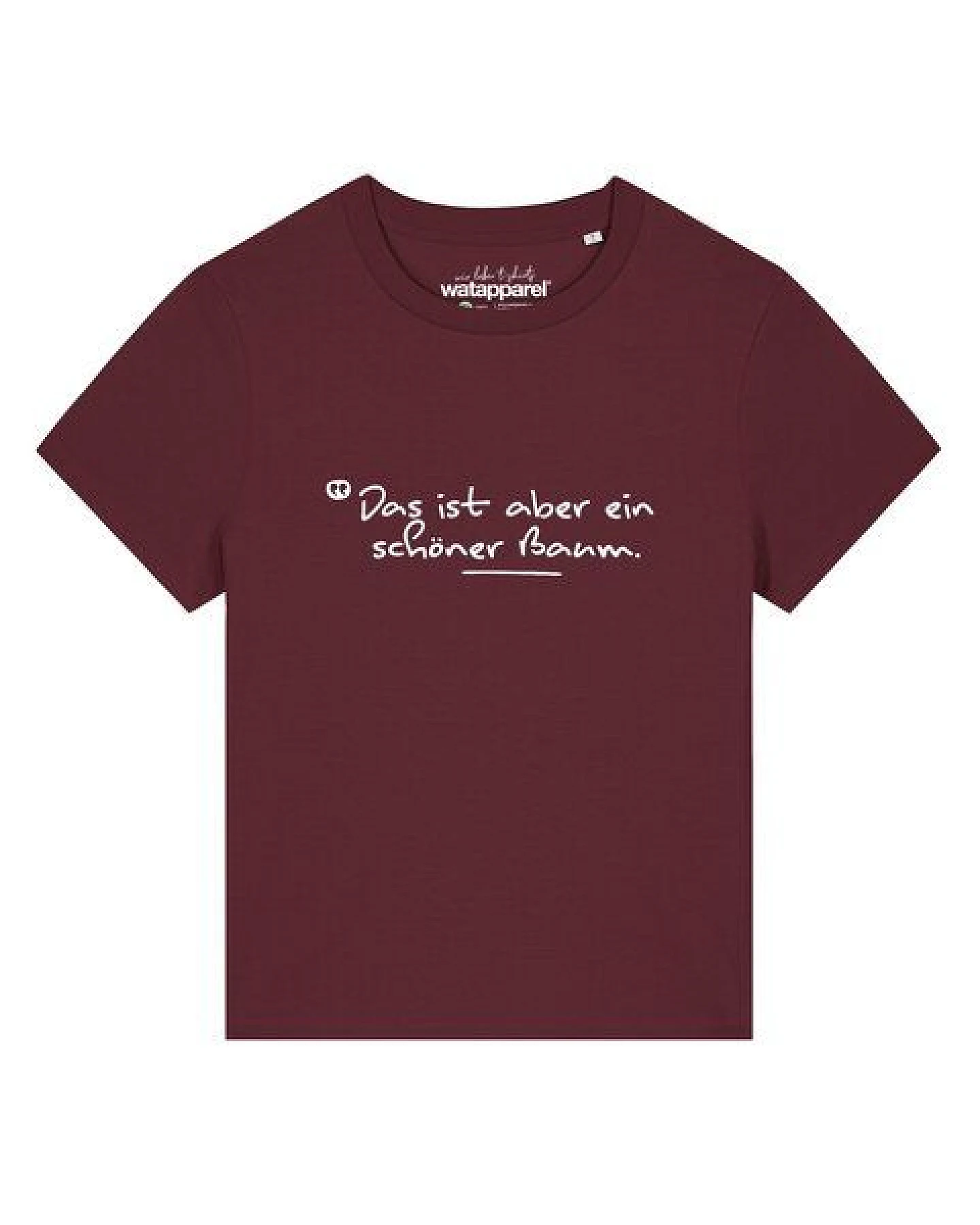 watapparel T-Shirt Frauen Das ist aber ein schöner Baum – Ansicht 2