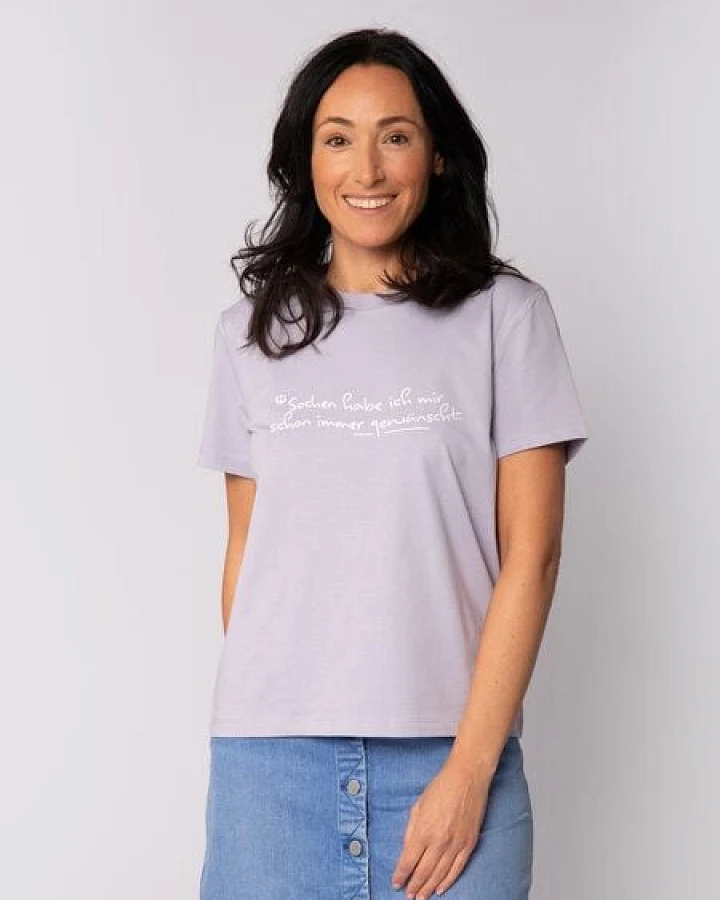 watapparel T-Shirt Frauen Socken habe ich mir schon immer gewünscht