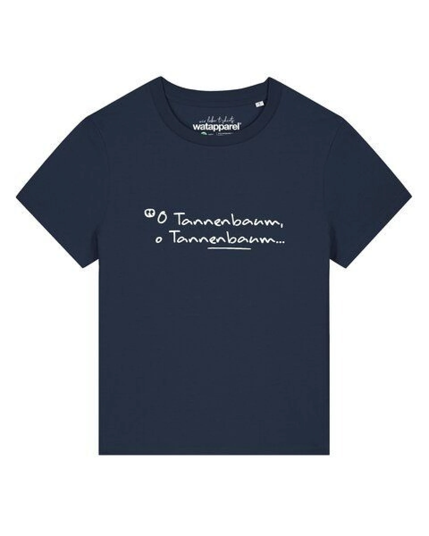 watapparel T-Shirt Frauen O Tannenbaum – Ansicht 2