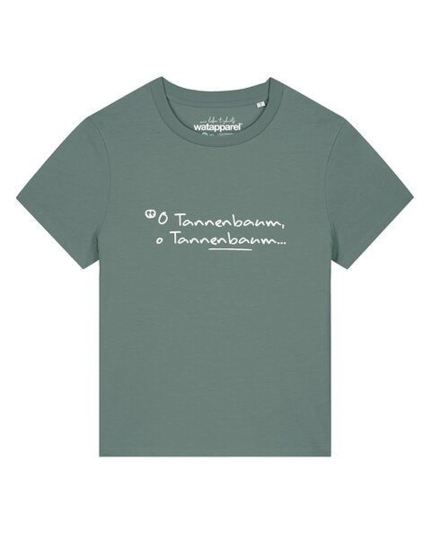 watapparel T-Shirt Frauen O Tannenbaum – Ansicht 2