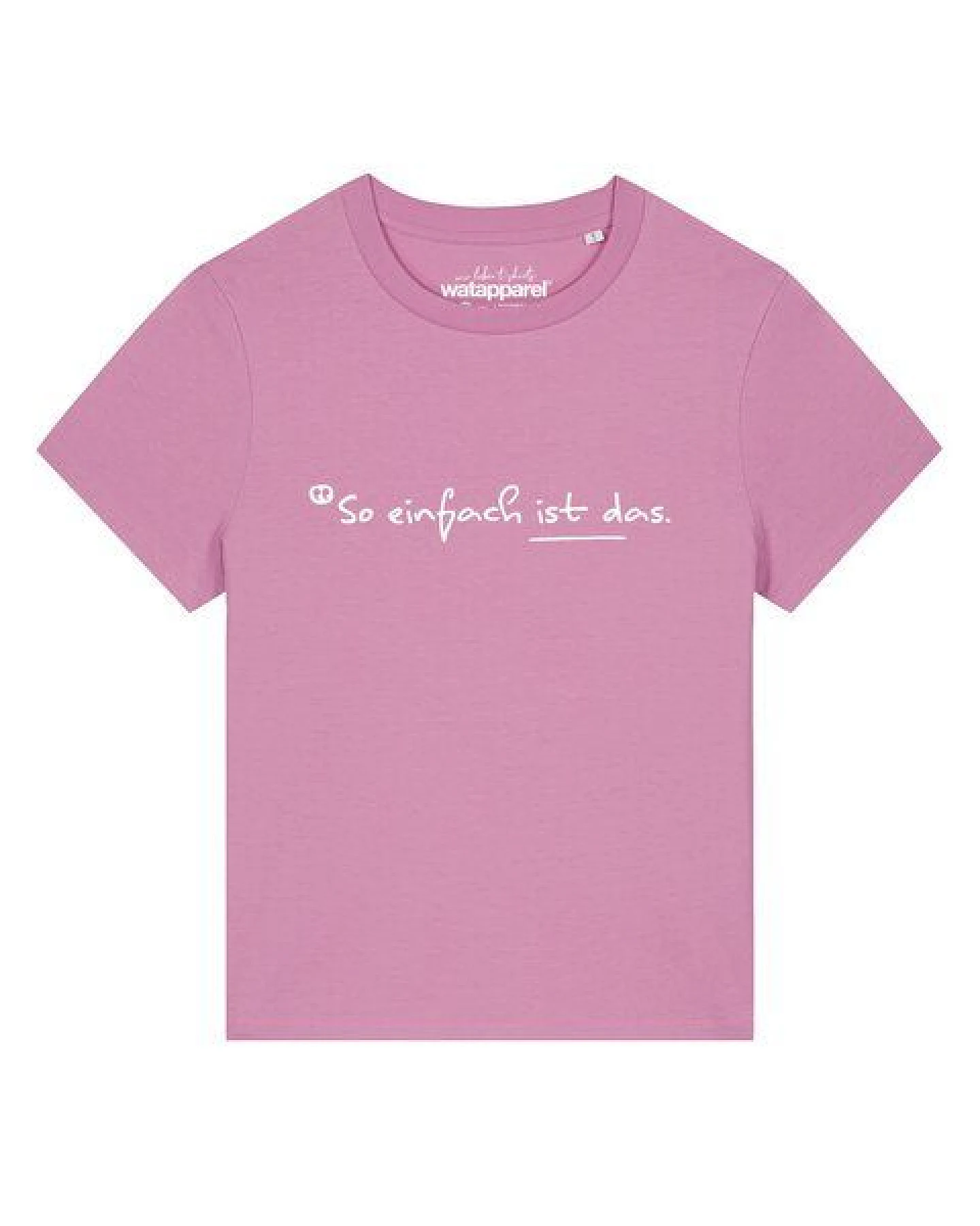 watapparel T-Shirt Frauen So einfach ist das – Ansicht 2