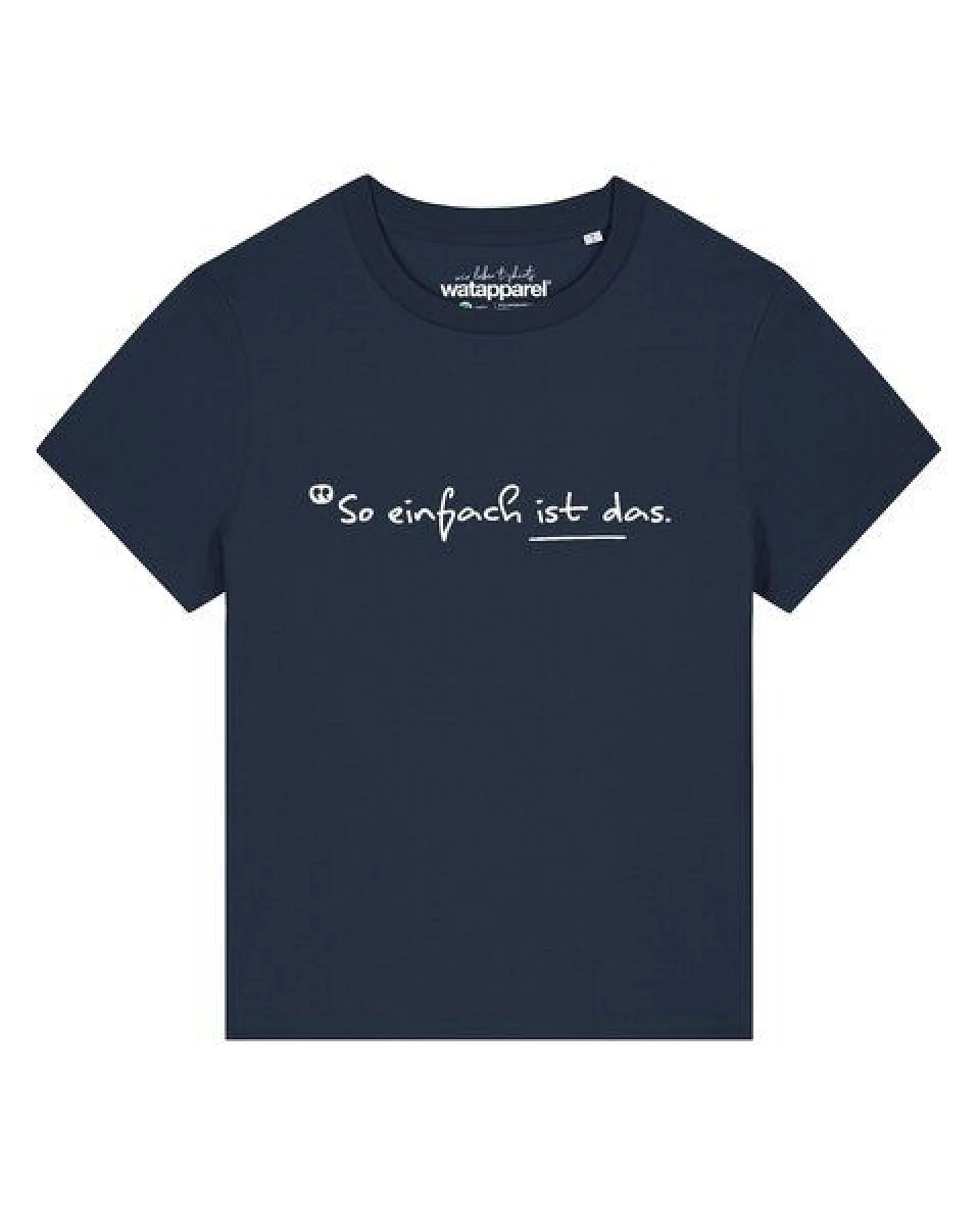 watapparel T-Shirt Frauen So einfach ist das – Ansicht 2