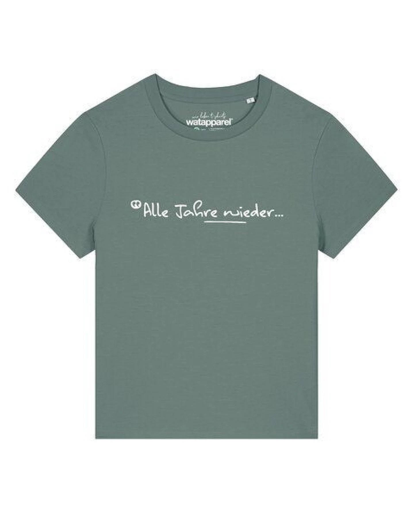 watapparel T-Shirt Frauen Alle Jahre wieder – Ansicht 2