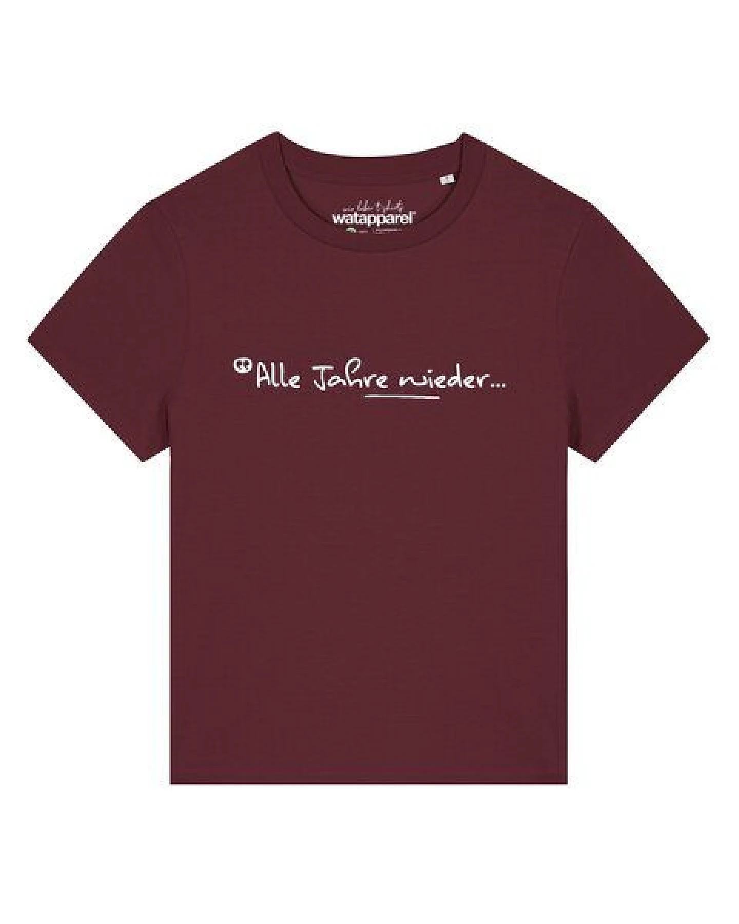 watapparel T-Shirt Frauen Alle Jahre wieder – Ansicht 2