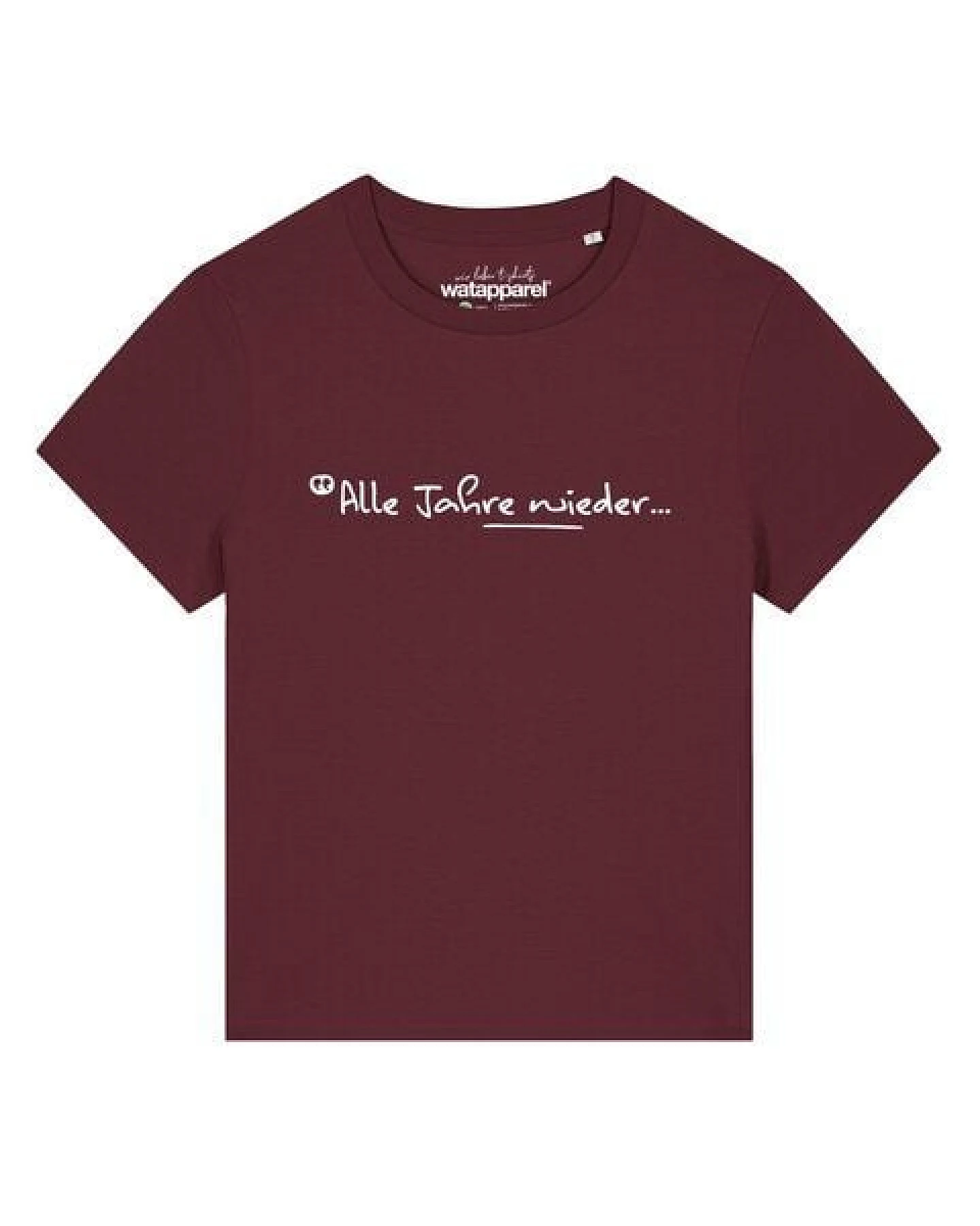 watapparel T-Shirt Frauen Alle Jahre wieder – Ansicht 2