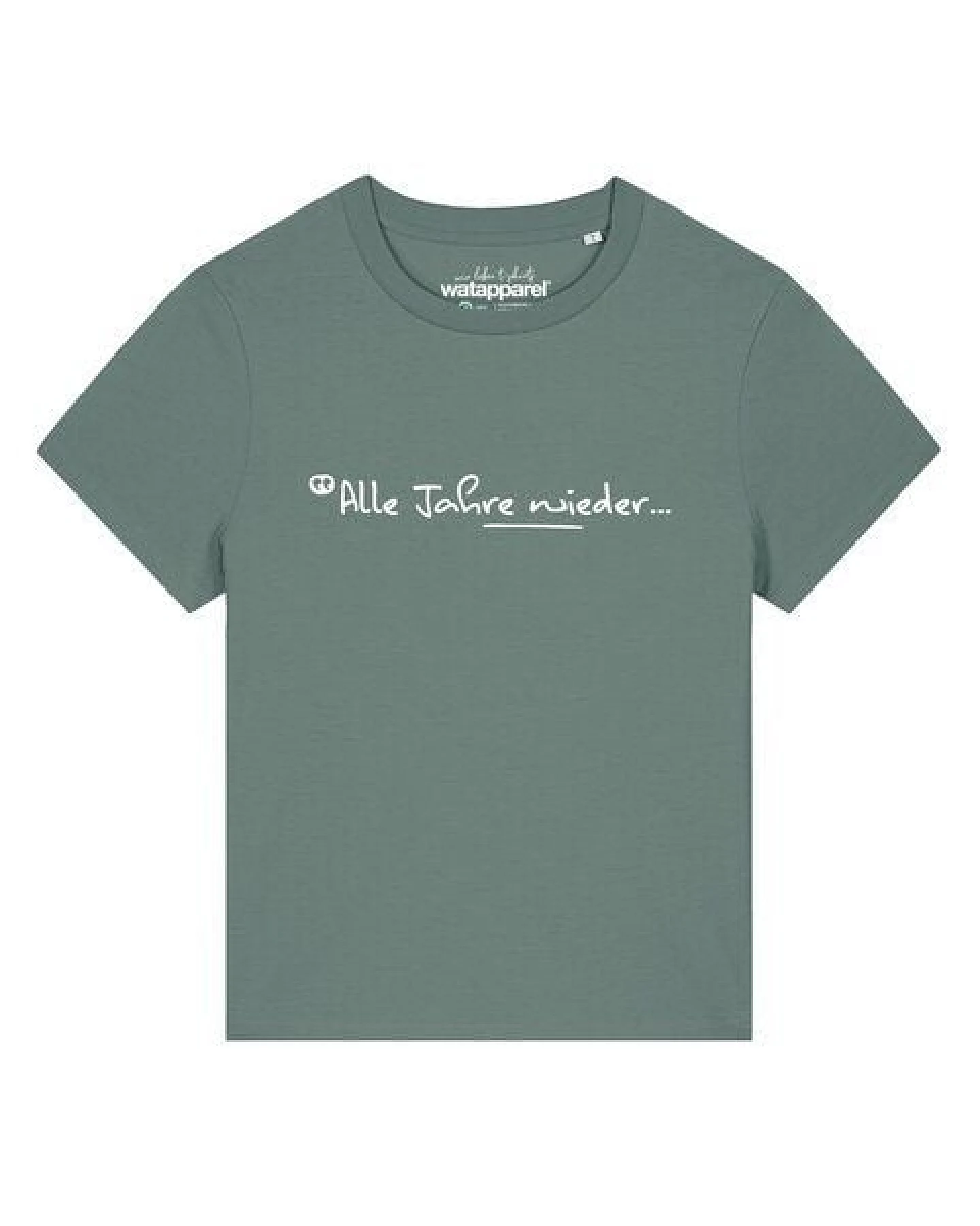 watapparel T-Shirt Frauen Alle Jahre wieder – Ansicht 2