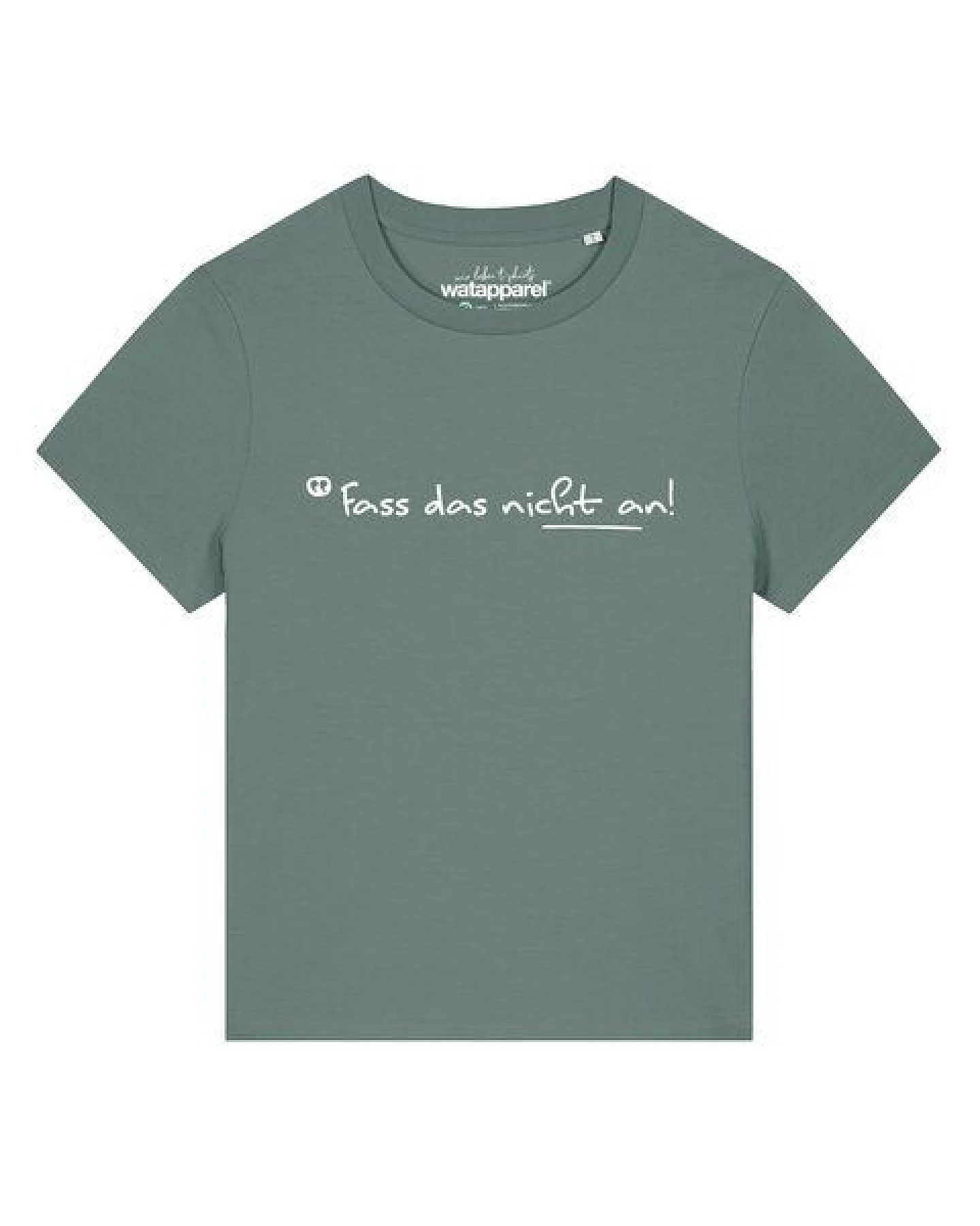 watapparel T-Shirt Frauen Fass das nicht an – Ansicht 2