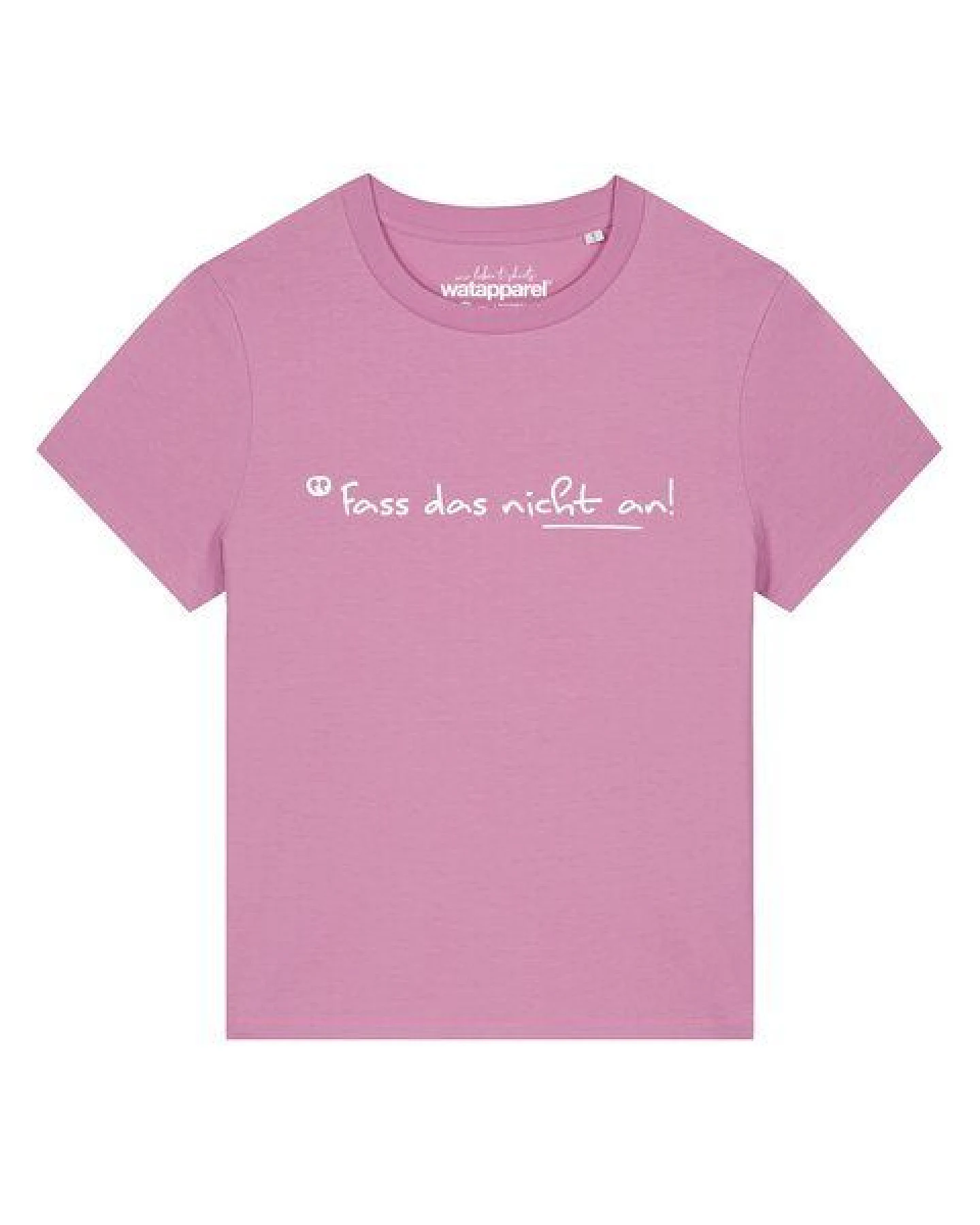 watapparel T-Shirt Frauen Fass das nicht an – Ansicht 2