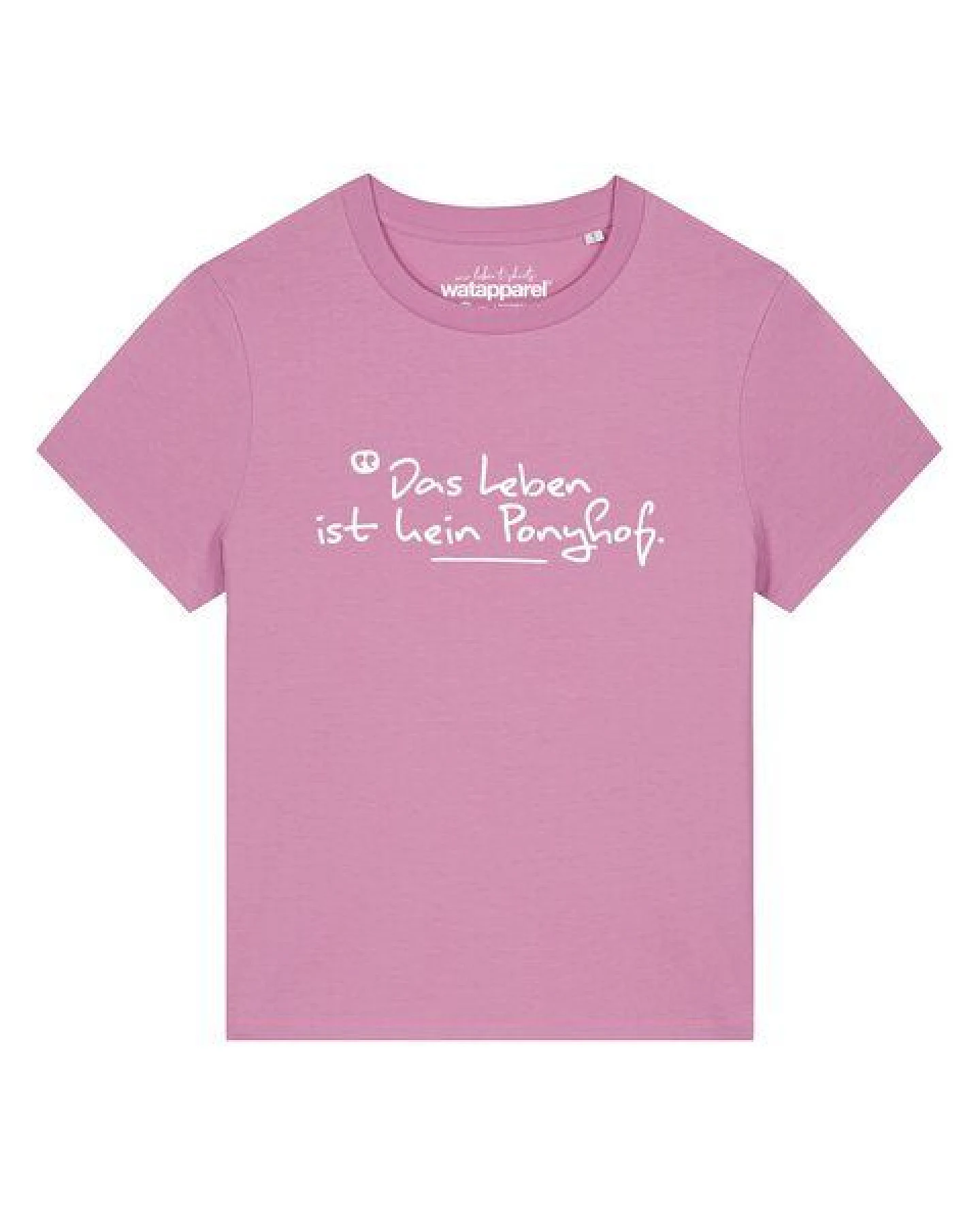 watapparel T-Shirt Frauen Das Leben ist kein Ponyhof – Ansicht 2