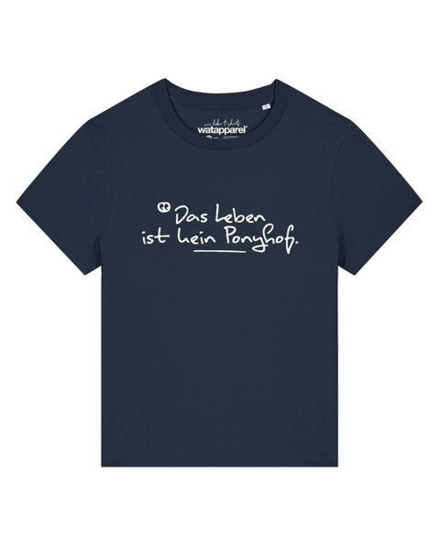 watapparel T-Shirt Frauen Das Leben ist kein Ponyhof – Ansicht 2