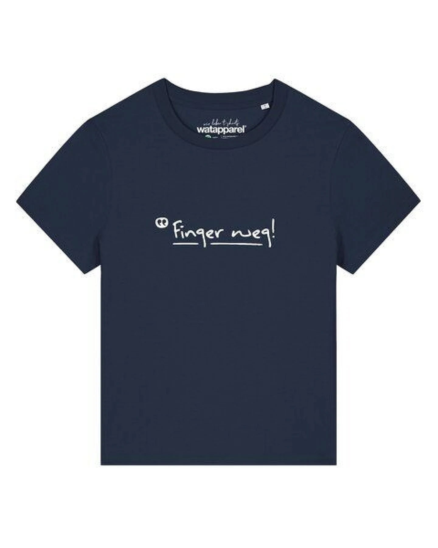 watapparel T-Shirt Frauen Finger weg – Ansicht 2