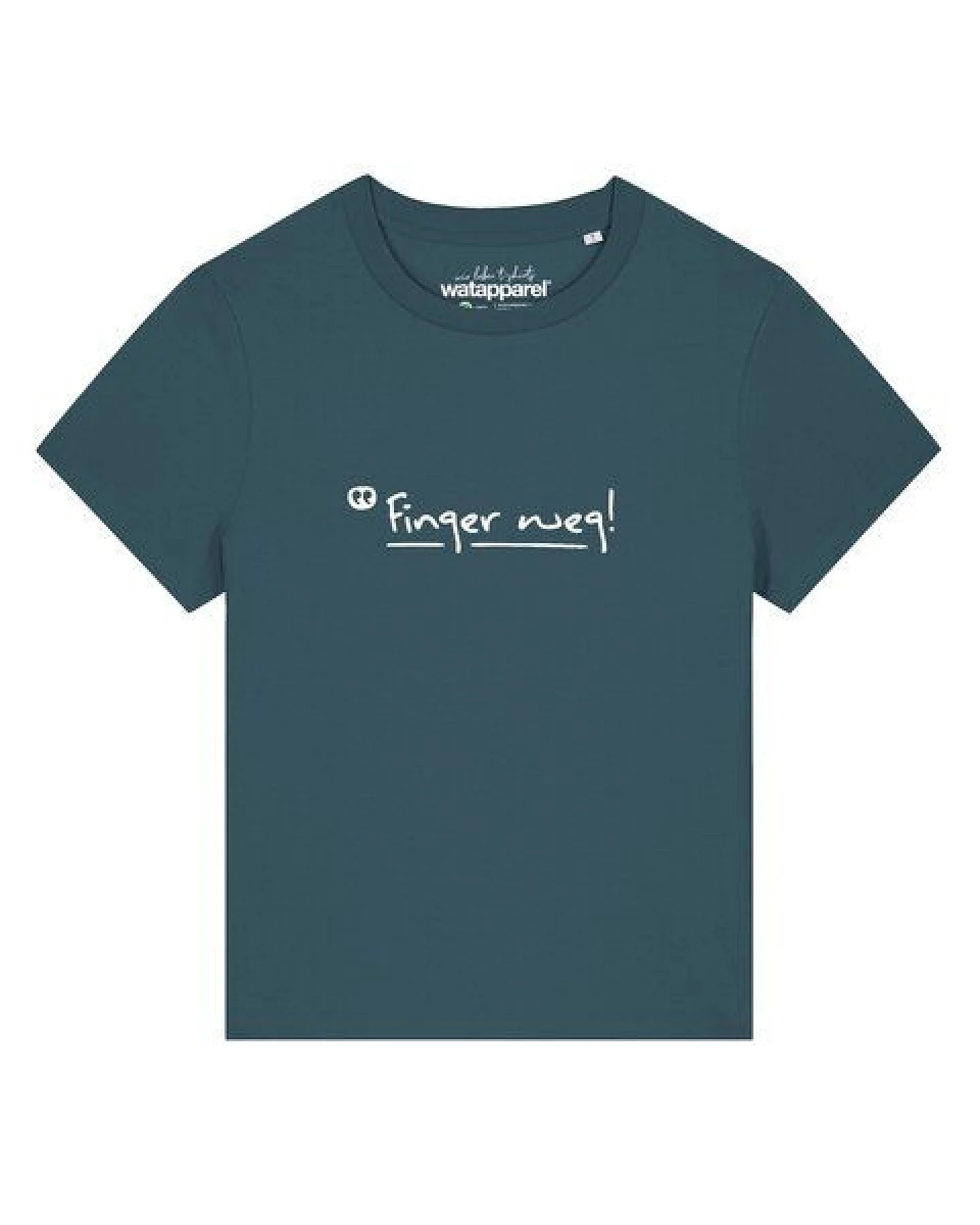 watapparel T-Shirt Frauen Finger weg – Ansicht 2