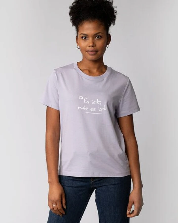 watapparel T-Shirt Frauen Es ist wie es ist