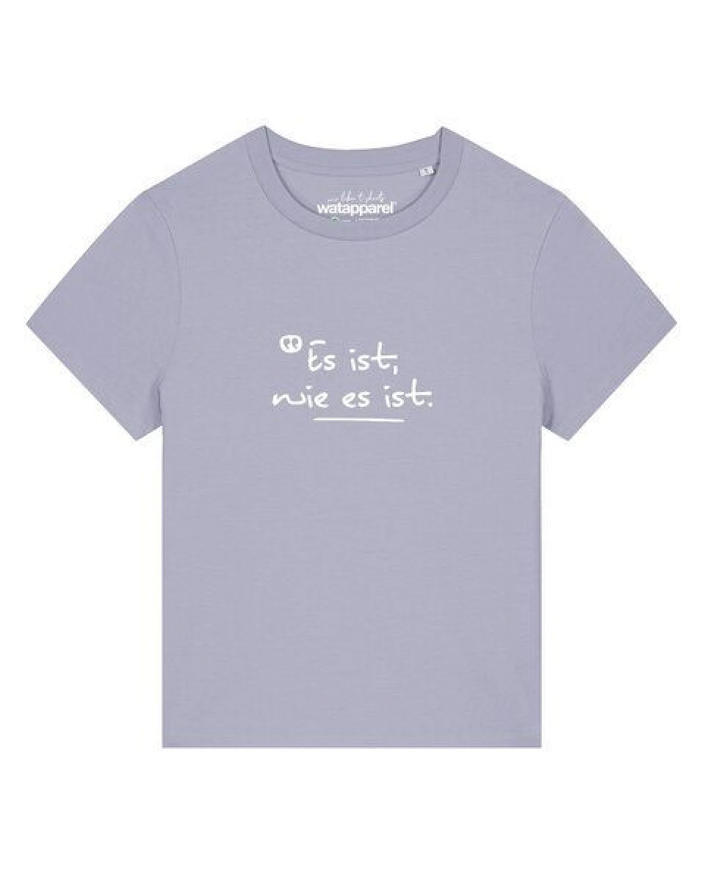 watapparel T-Shirt Frauen Es ist wie es ist – Ansicht 2