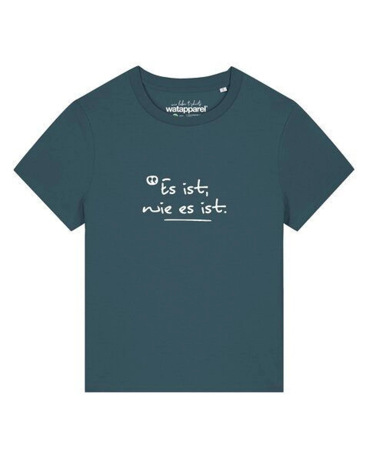 watapparel T-Shirt Frauen Es ist wie es ist – Ansicht 2