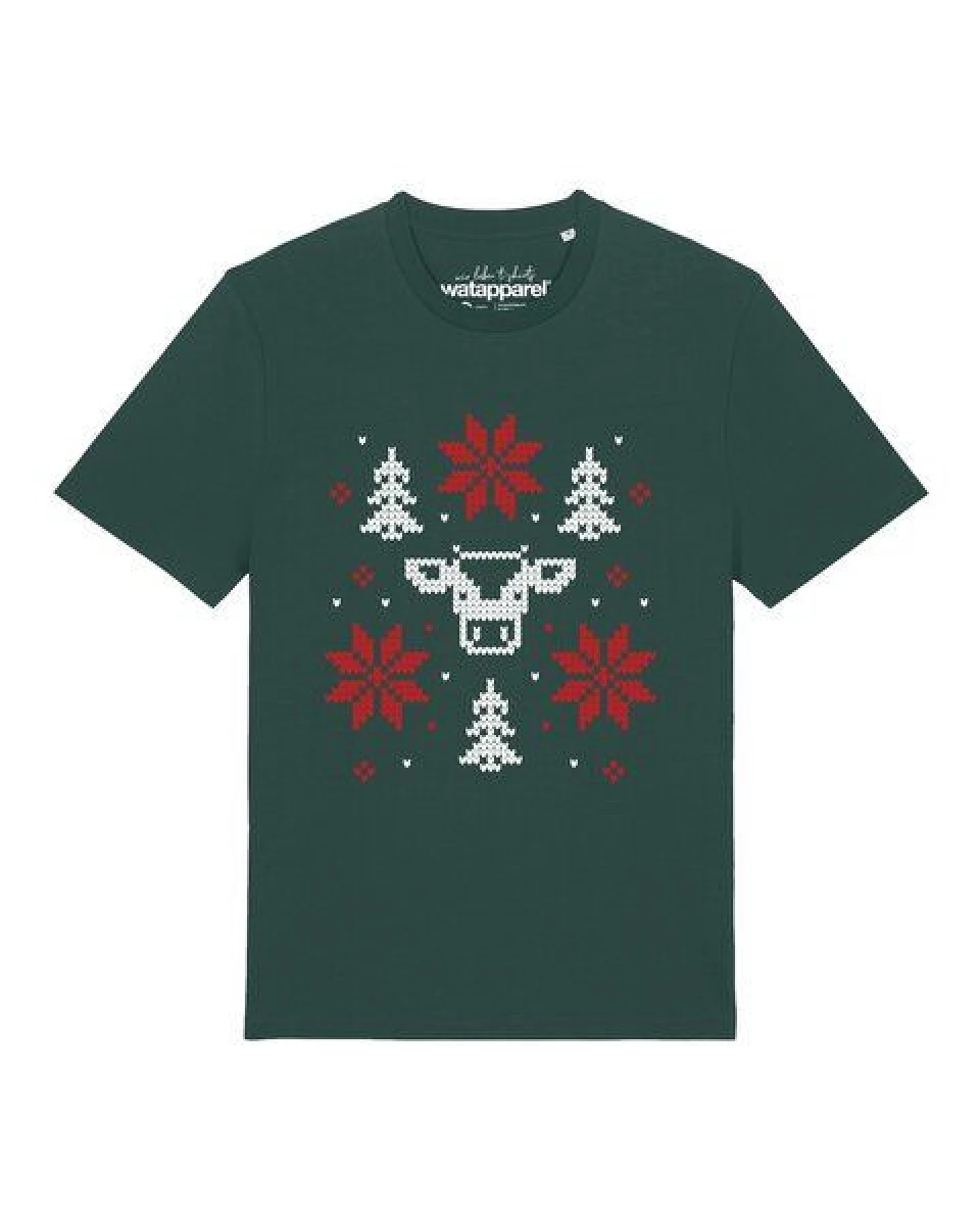 watapparel T-Shirt Unisex Christmas with love – Ansicht 2