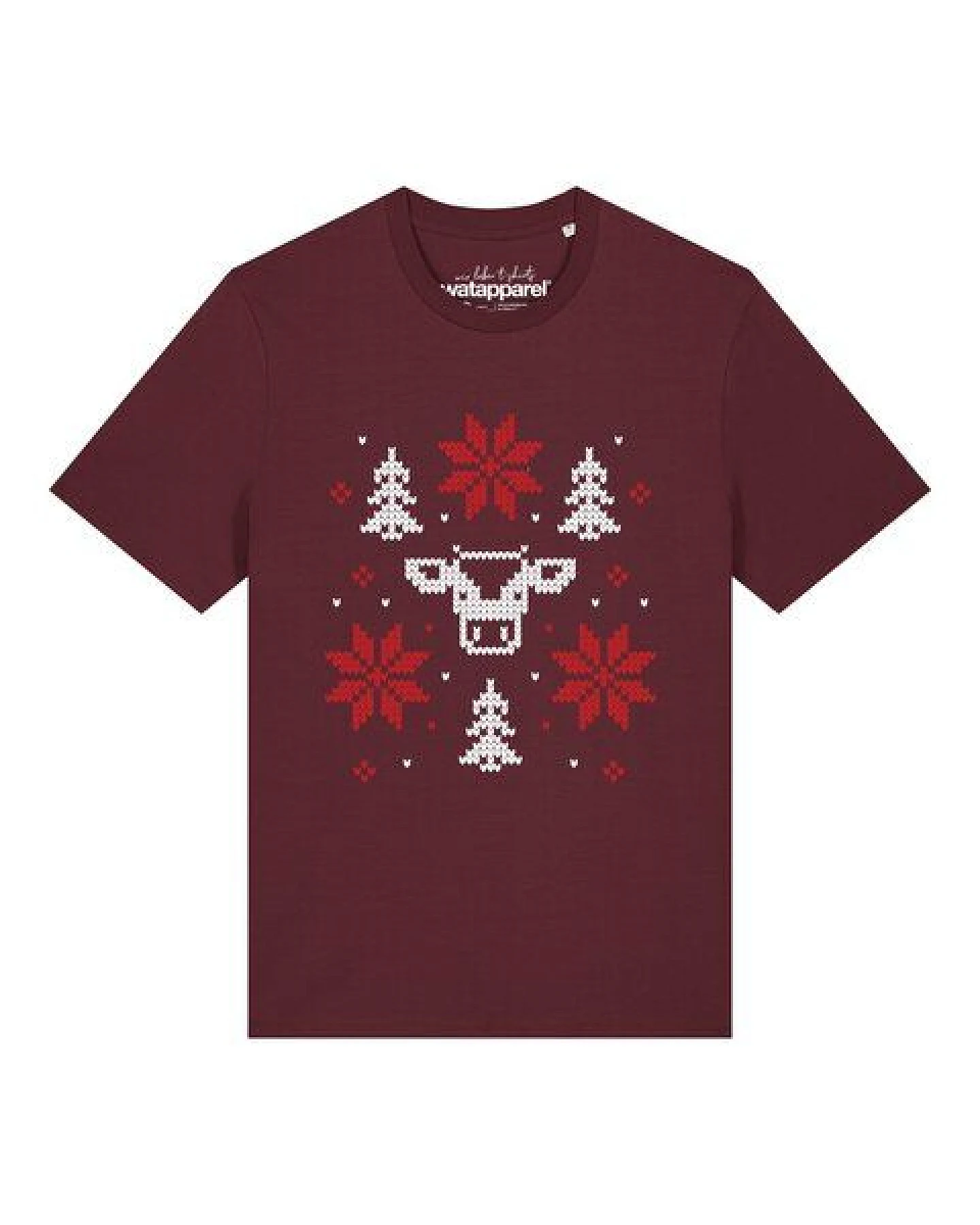 watapparel T-Shirt Unisex Christmas with love – Ansicht 2