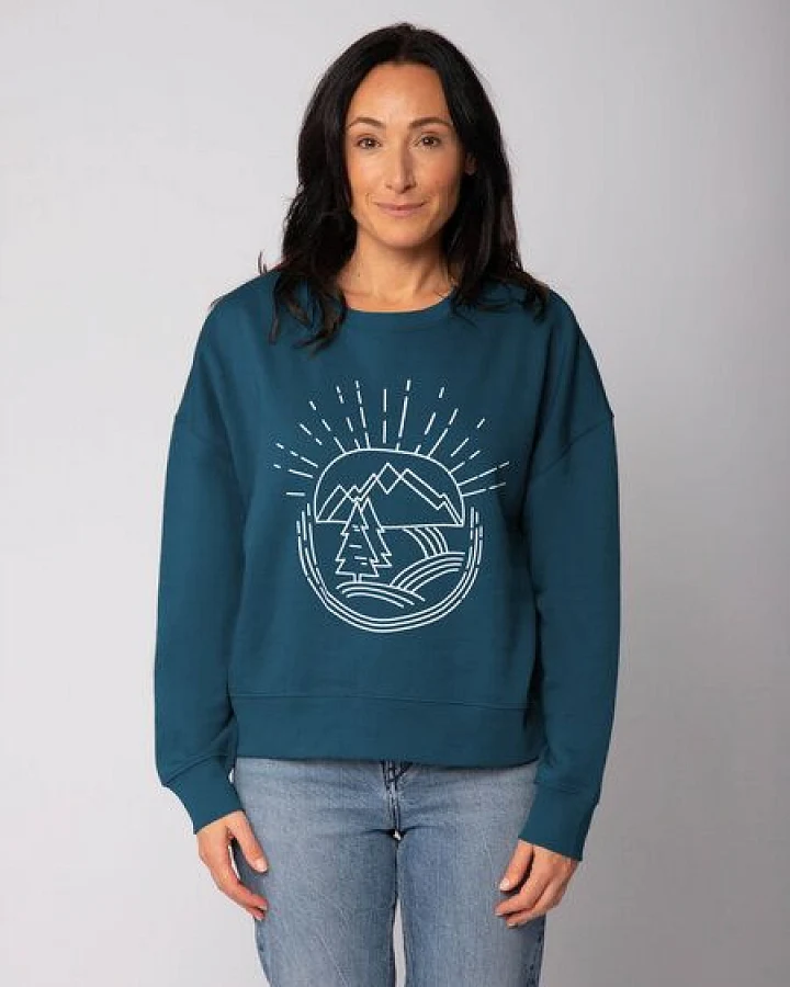 watapparel Sweatshirt Frauen Natur ist schön
