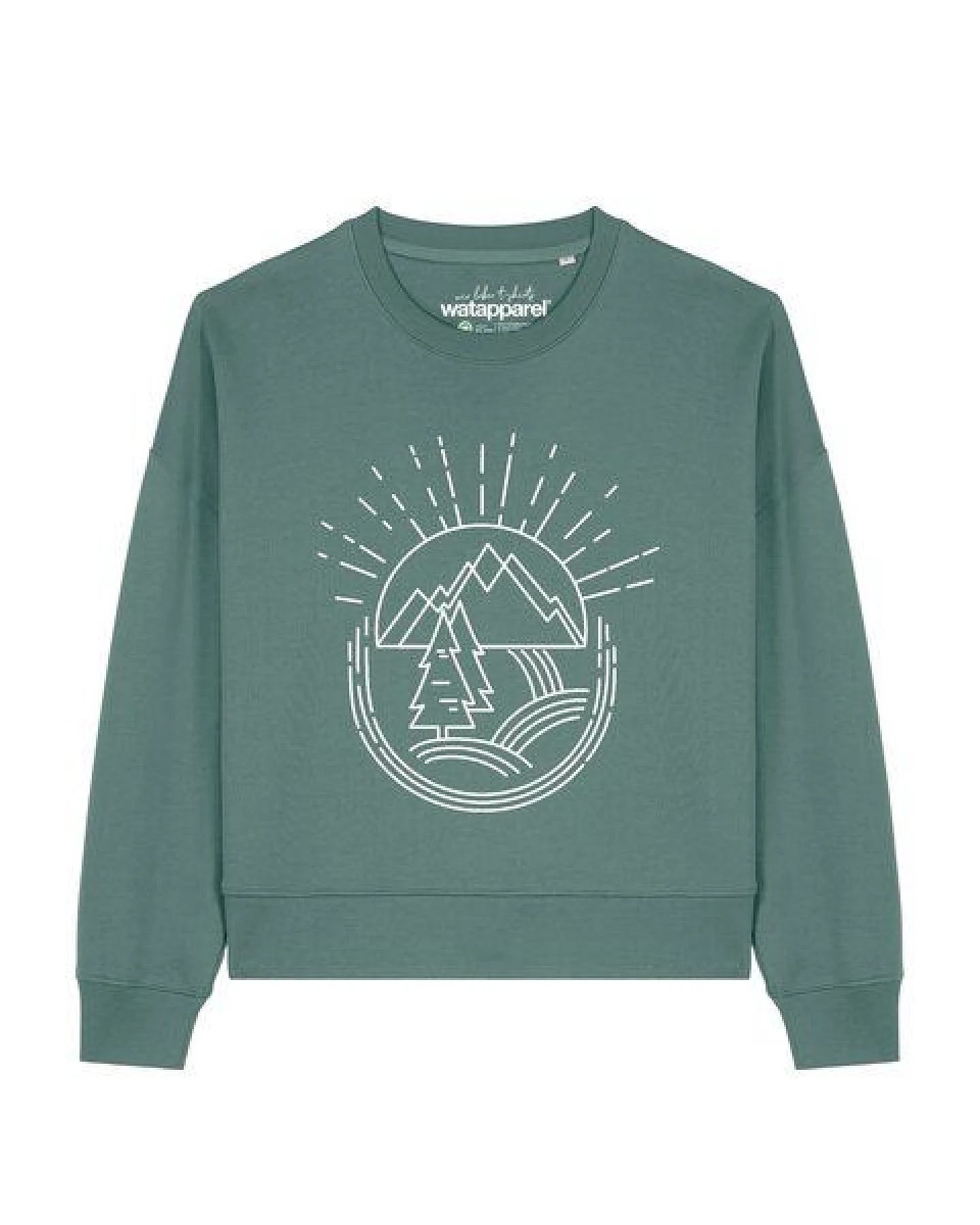 watapparel Sweatshirt Frauen Natur ist schön – Ansicht 2