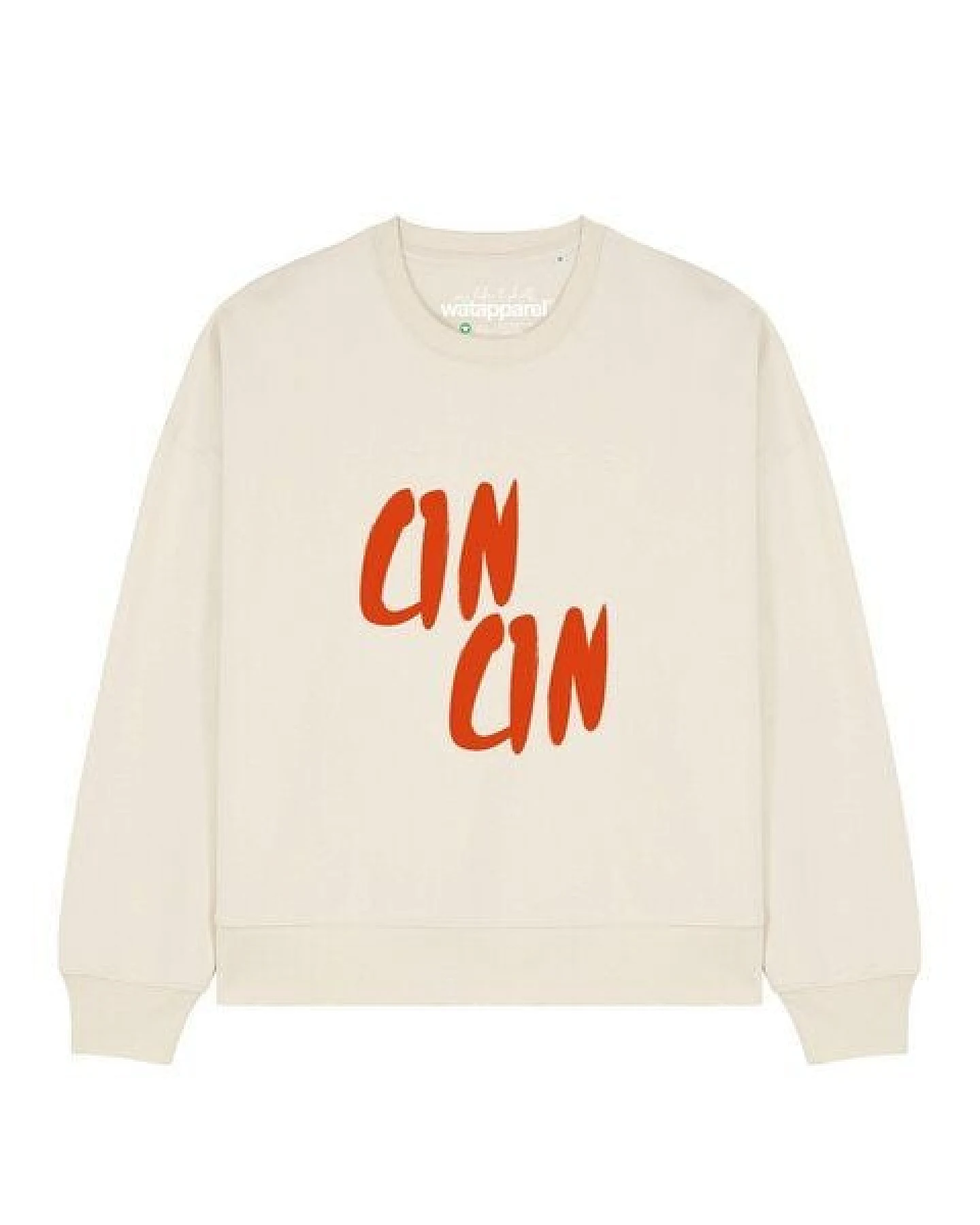 watapparel Sweatshirt Frauen Cin Cin – Ansicht 2
