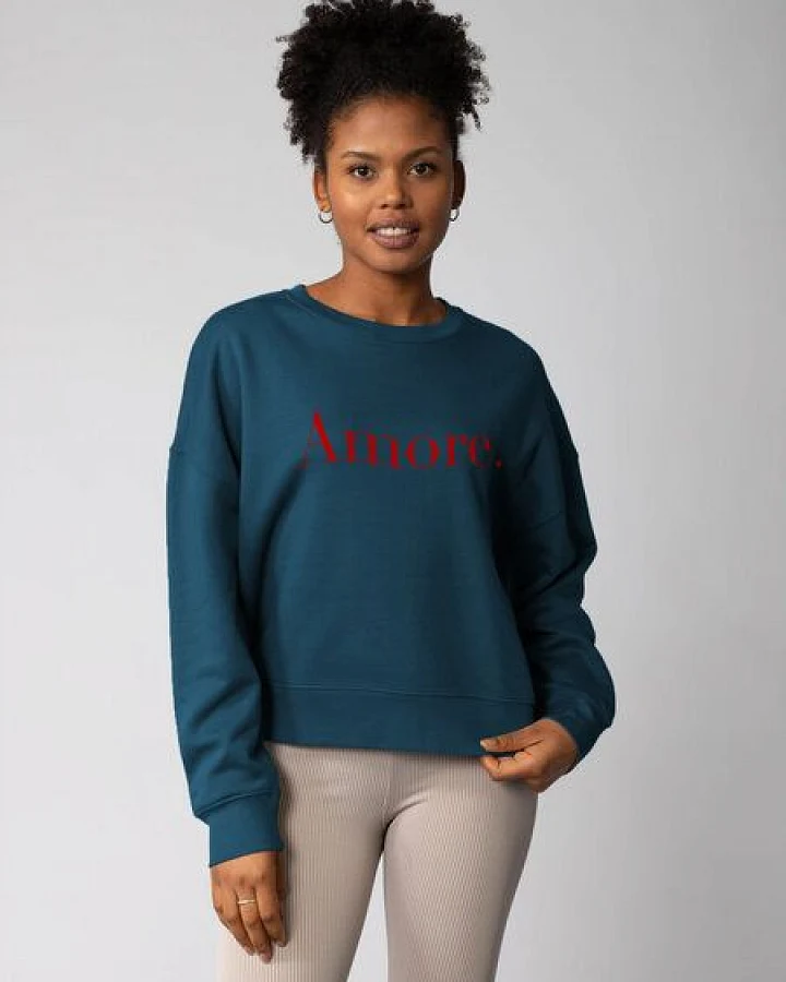 Produktseite: watapparel Sweatshirt Frauen Amore