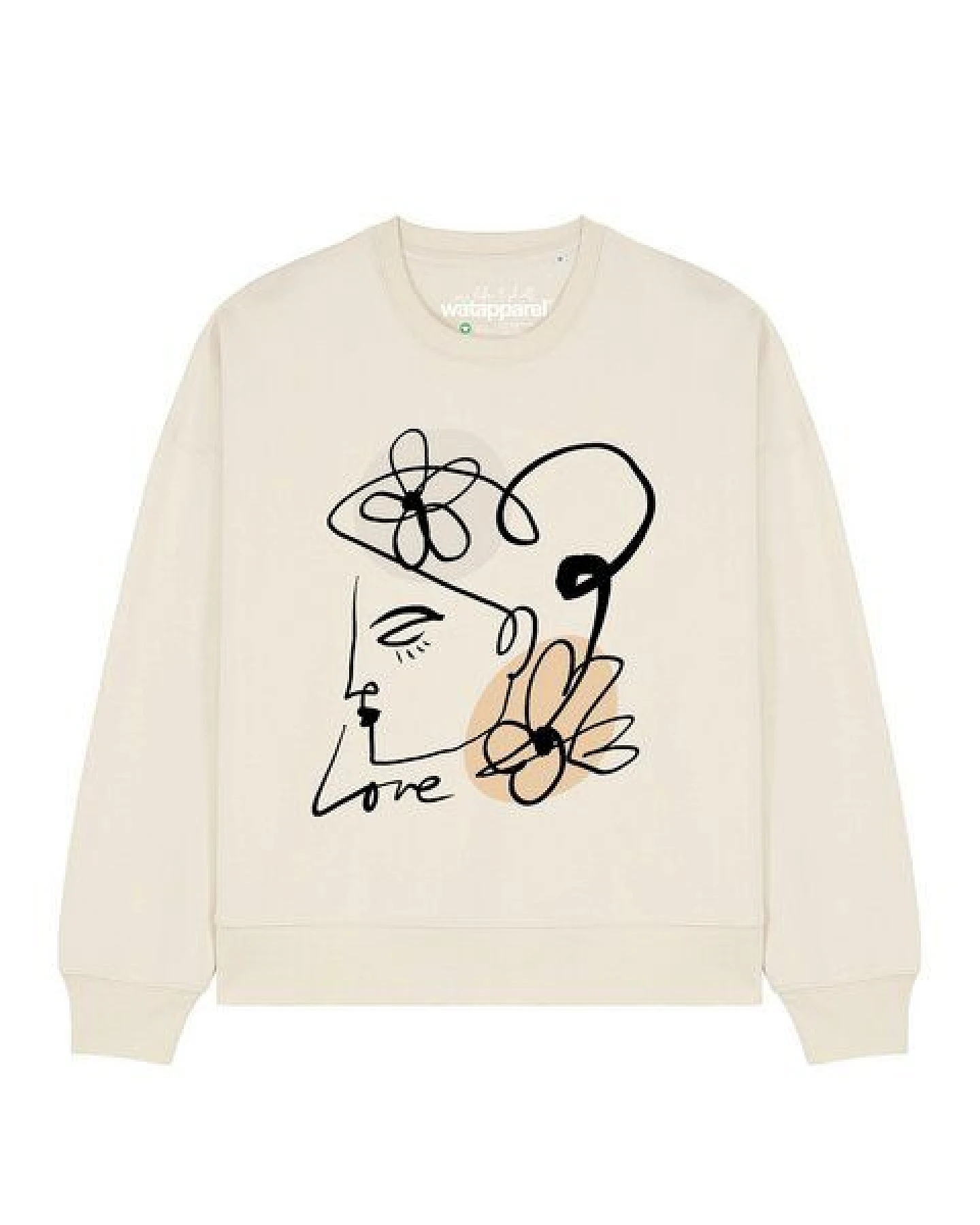 watapparel Sweatshirt Frauen Self Love – Ansicht 2