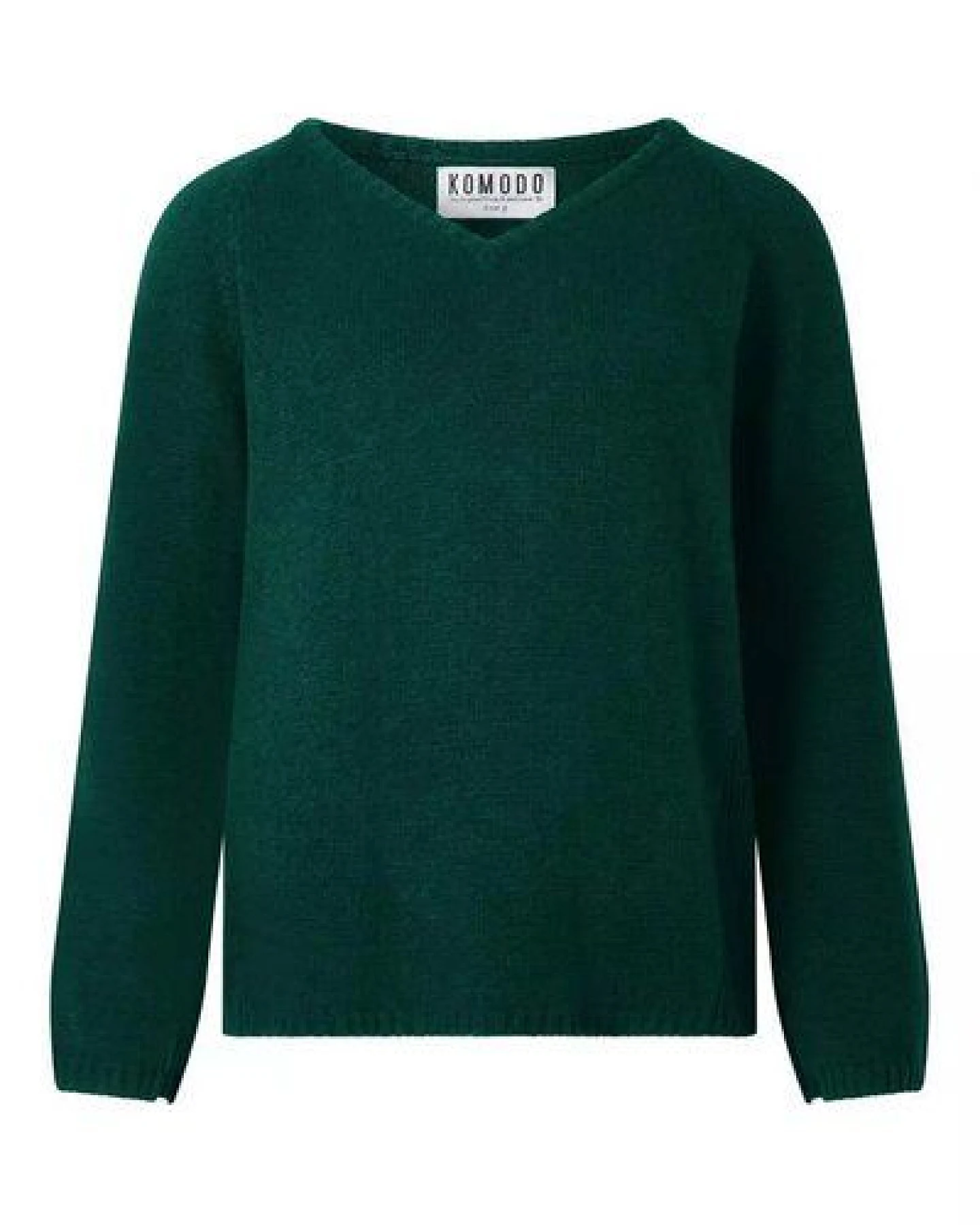 Komodo Merino-Pullover mit V-Auschnitt Modell: Natty – Ansicht 2