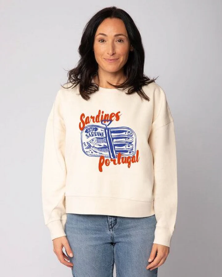 watapparel Sweatshirt Frauen Sardines Portugal