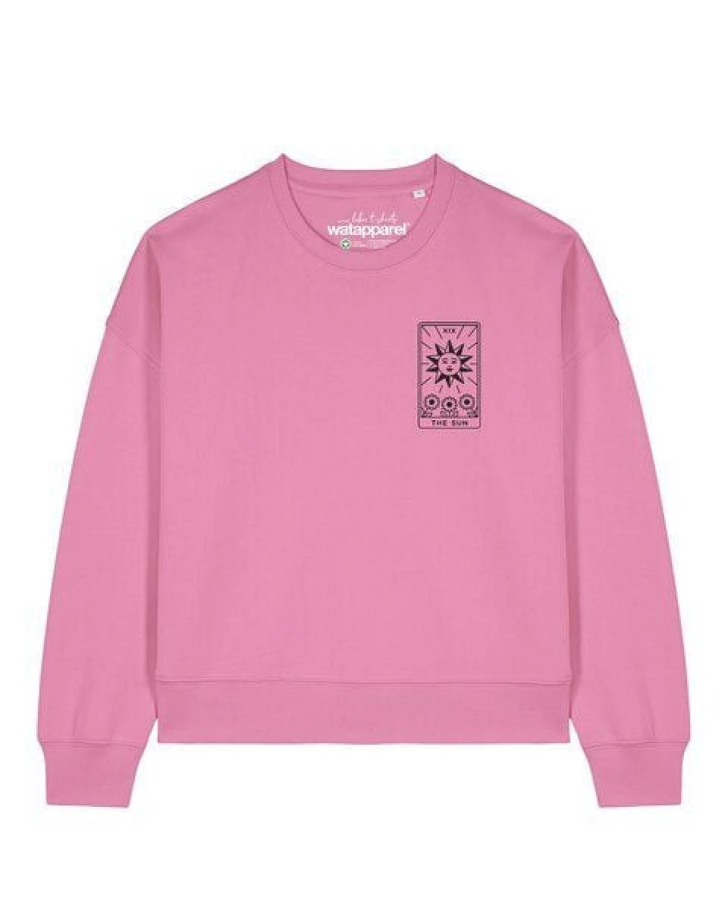watapparel Sweatshirt Frauen Tarot The Sun – Ansicht 2