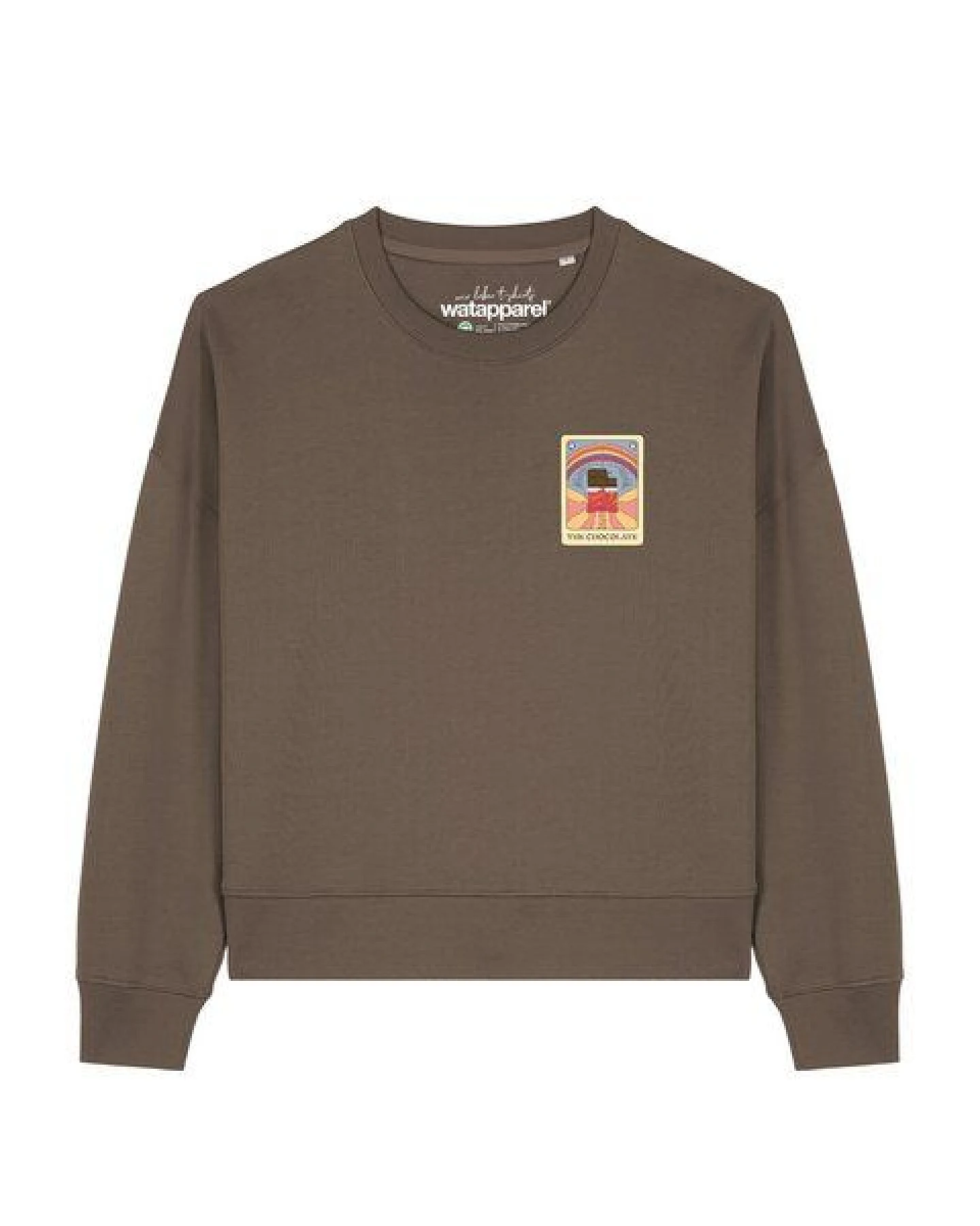 watapparel Sweatshirt Frauen Tarot The Chocolate – Ansicht 2