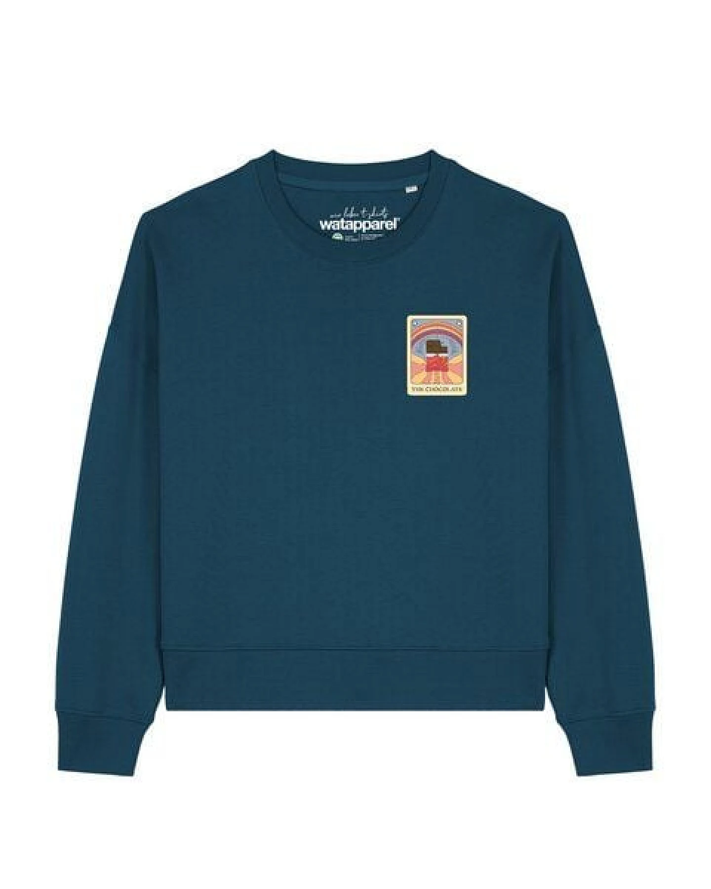 watapparel Sweatshirt Frauen Tarot The Chocolate – Ansicht 2