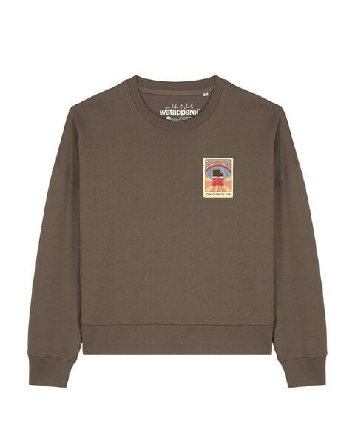 watapparel Sweatshirt Frauen Tarot The Chocolate – Ansicht 2