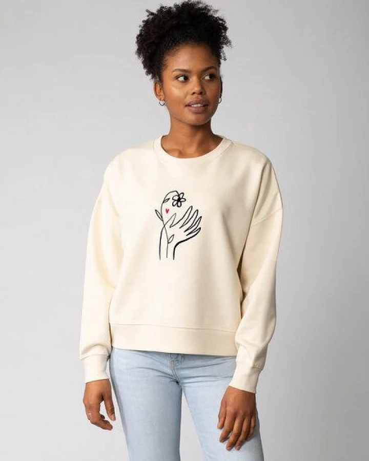 watapparel Sweatshirt Frauen Self love