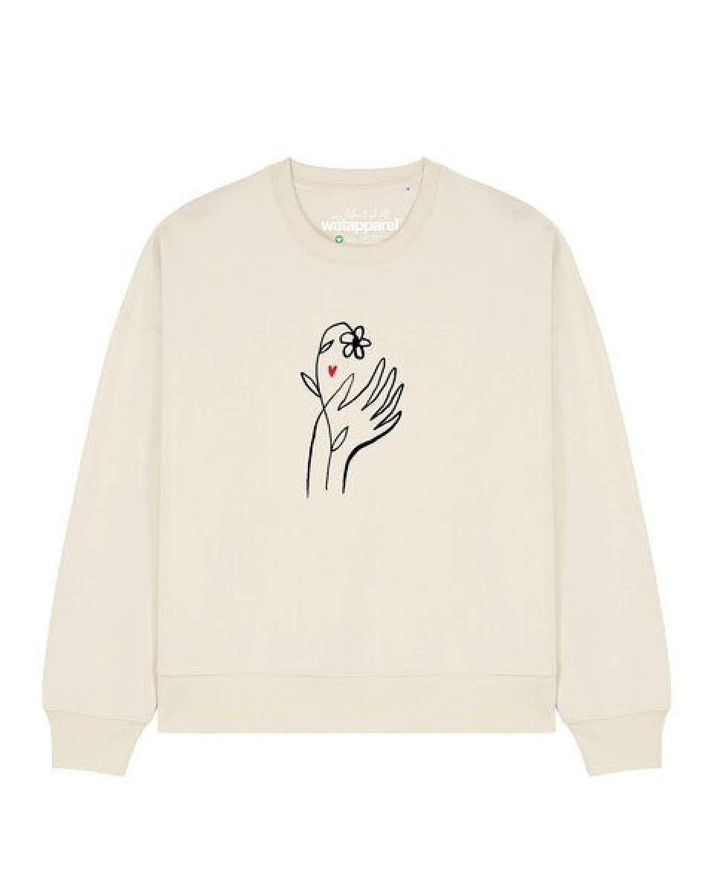 watapparel Sweatshirt Frauen Self love – Ansicht 2
