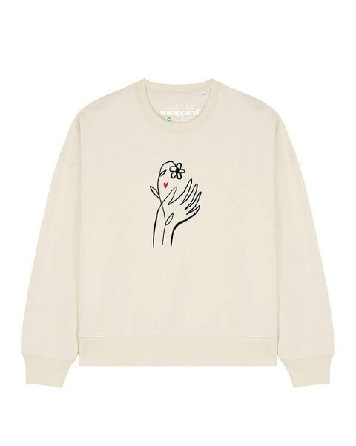 watapparel Sweatshirt Frauen Self love – Ansicht 2