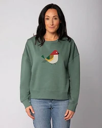 Produktseite: watapparel Sweatshirt Frauen Vogel