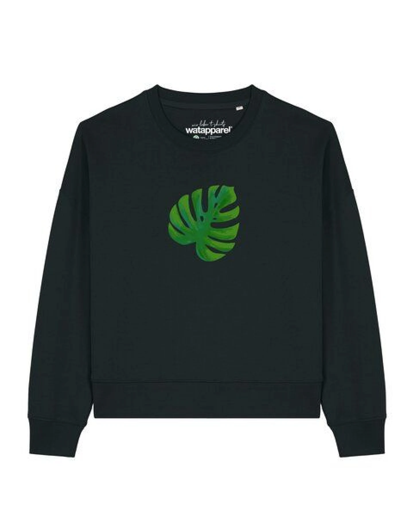 watapparel Sweatshirt Frauen Monstera 2.0 – Ansicht 2